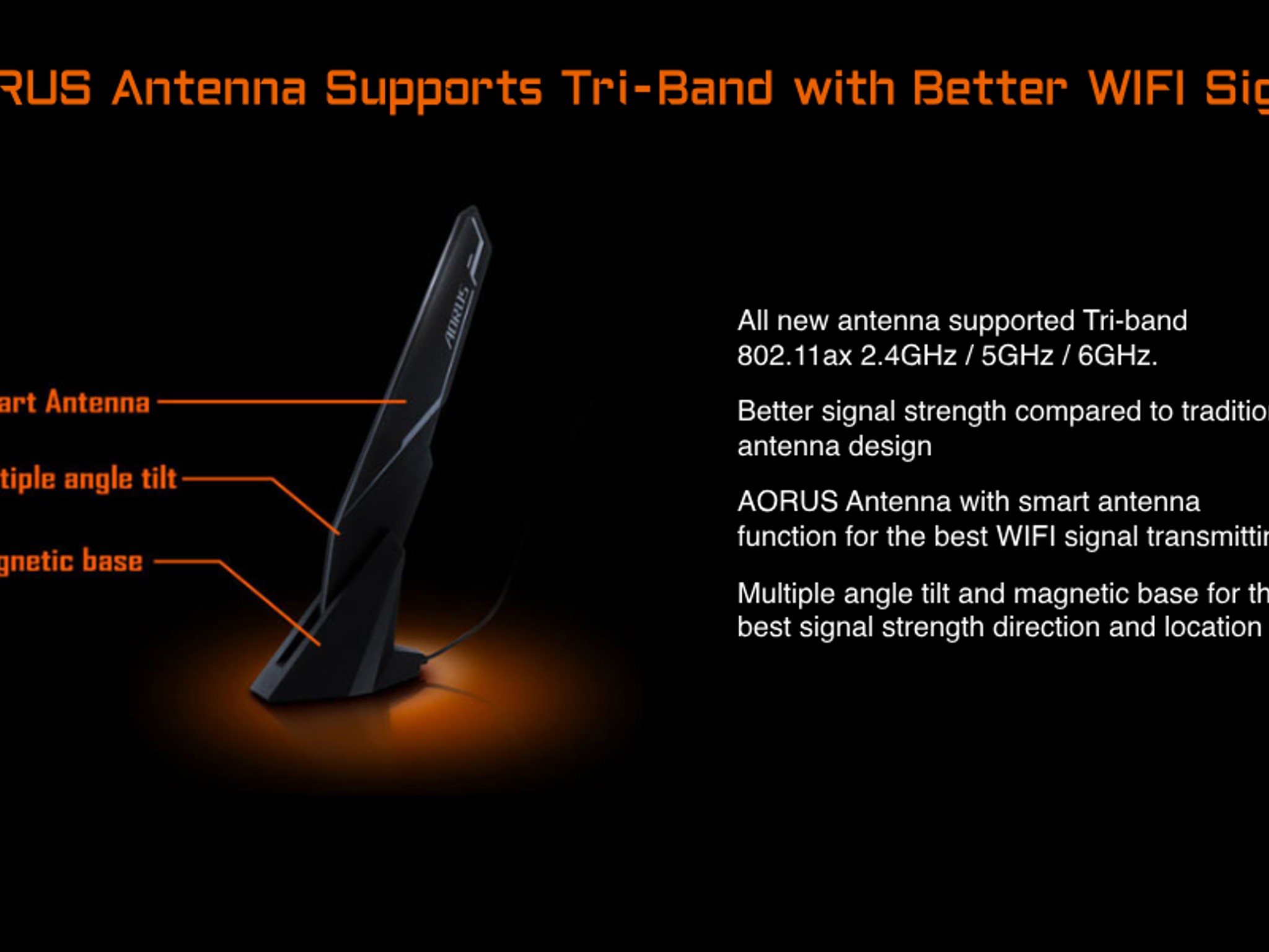 GIGABYTE AORUS WiFi 6E GC-WBAX210 2x2 802.11ax Tri-Band WiFi Bluetooth 5.2 PCIe Expansion Card