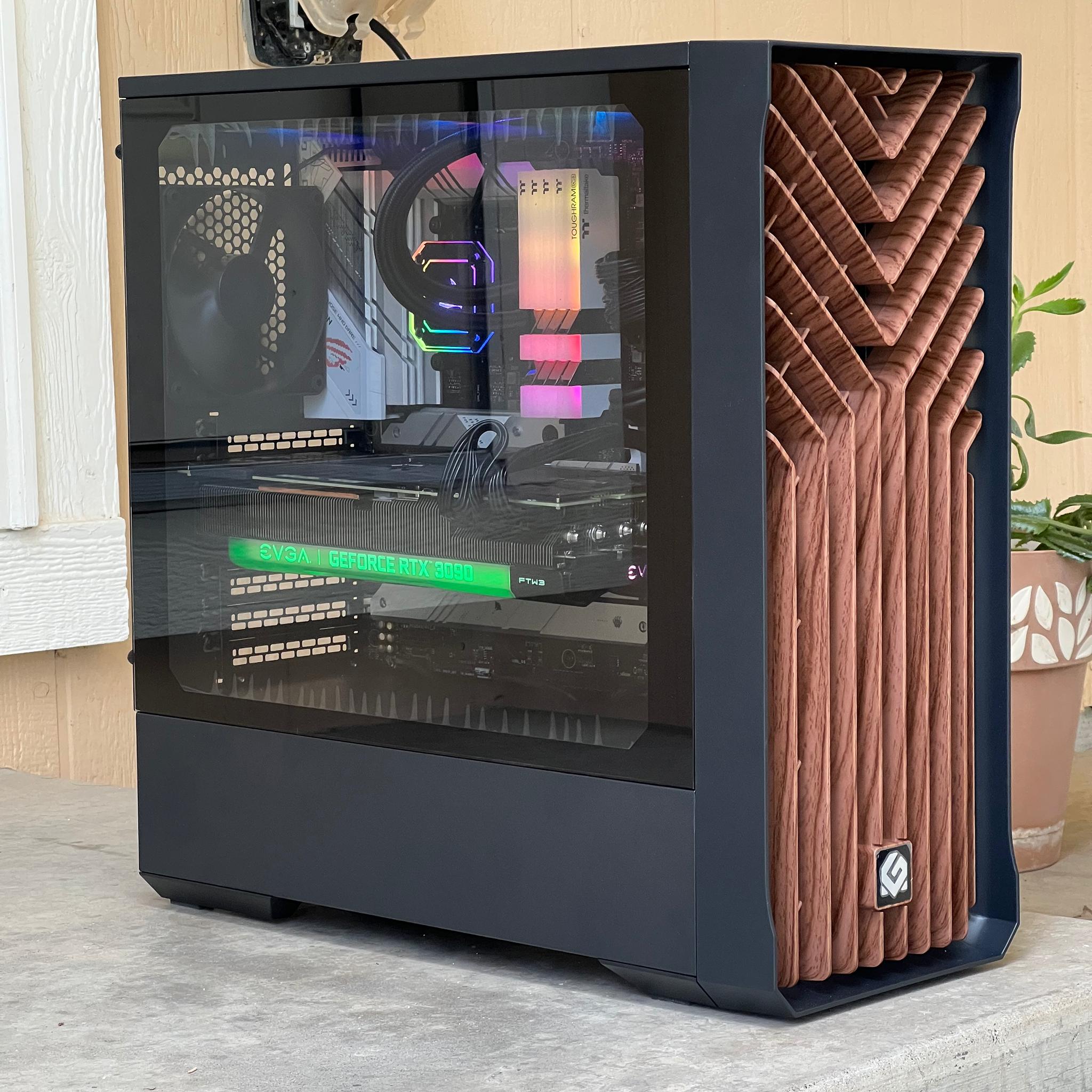 ⬛️Black Wood🪵RTX 3090 | i9 12900k | 32GB Ram | 1.7TB Storage