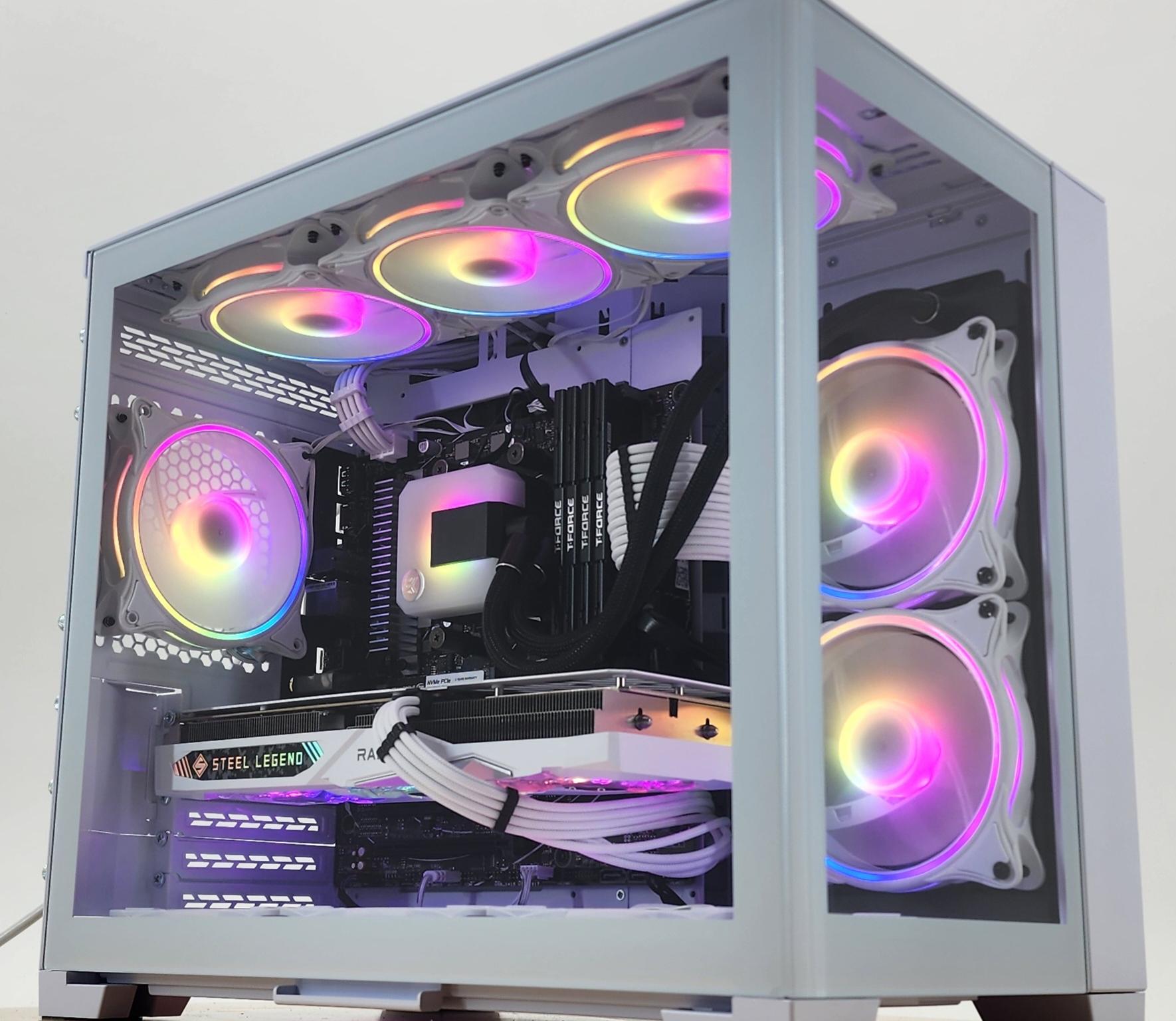 Gaming PC Ryzen 5 8400F 32GB RAM 1TB SSD RX 7600 8GB Windows 11 Computer