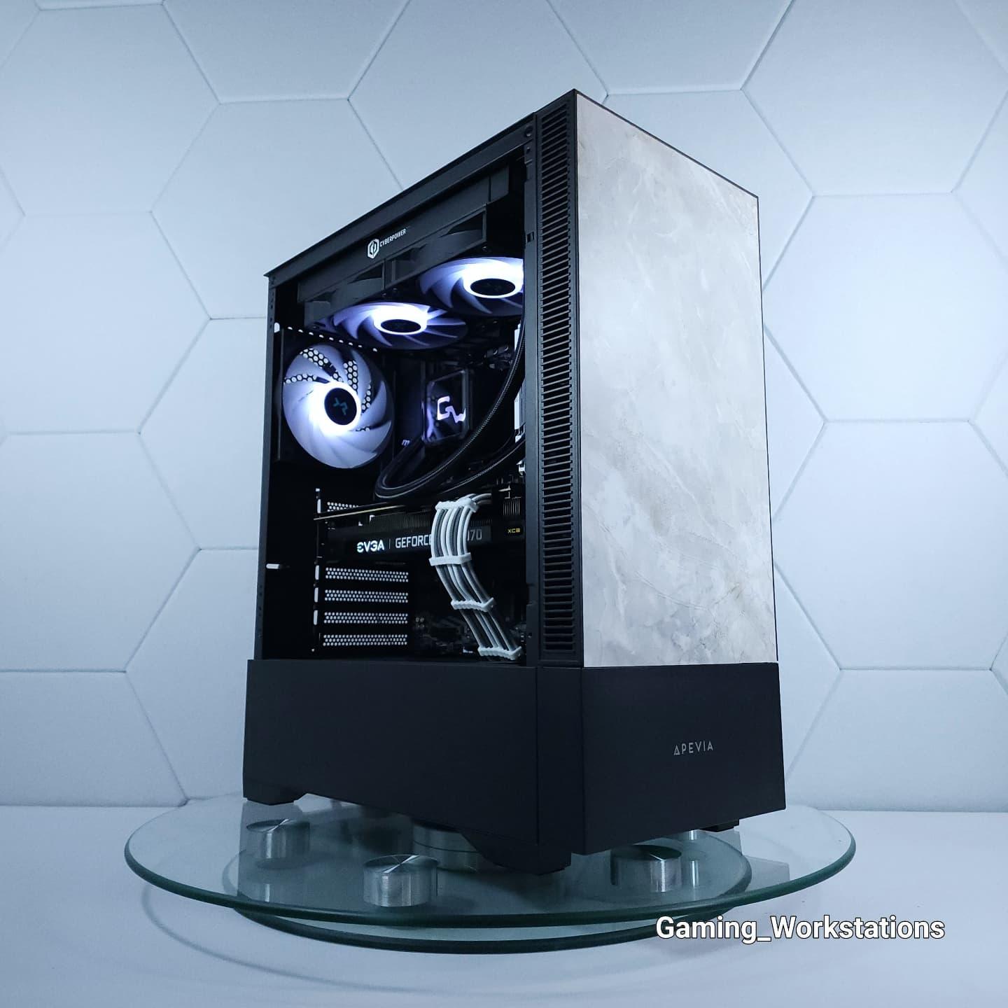 🤍 RTX 3070 Ryzen 7 5700 ● 1080p/1440p Gaming Computer