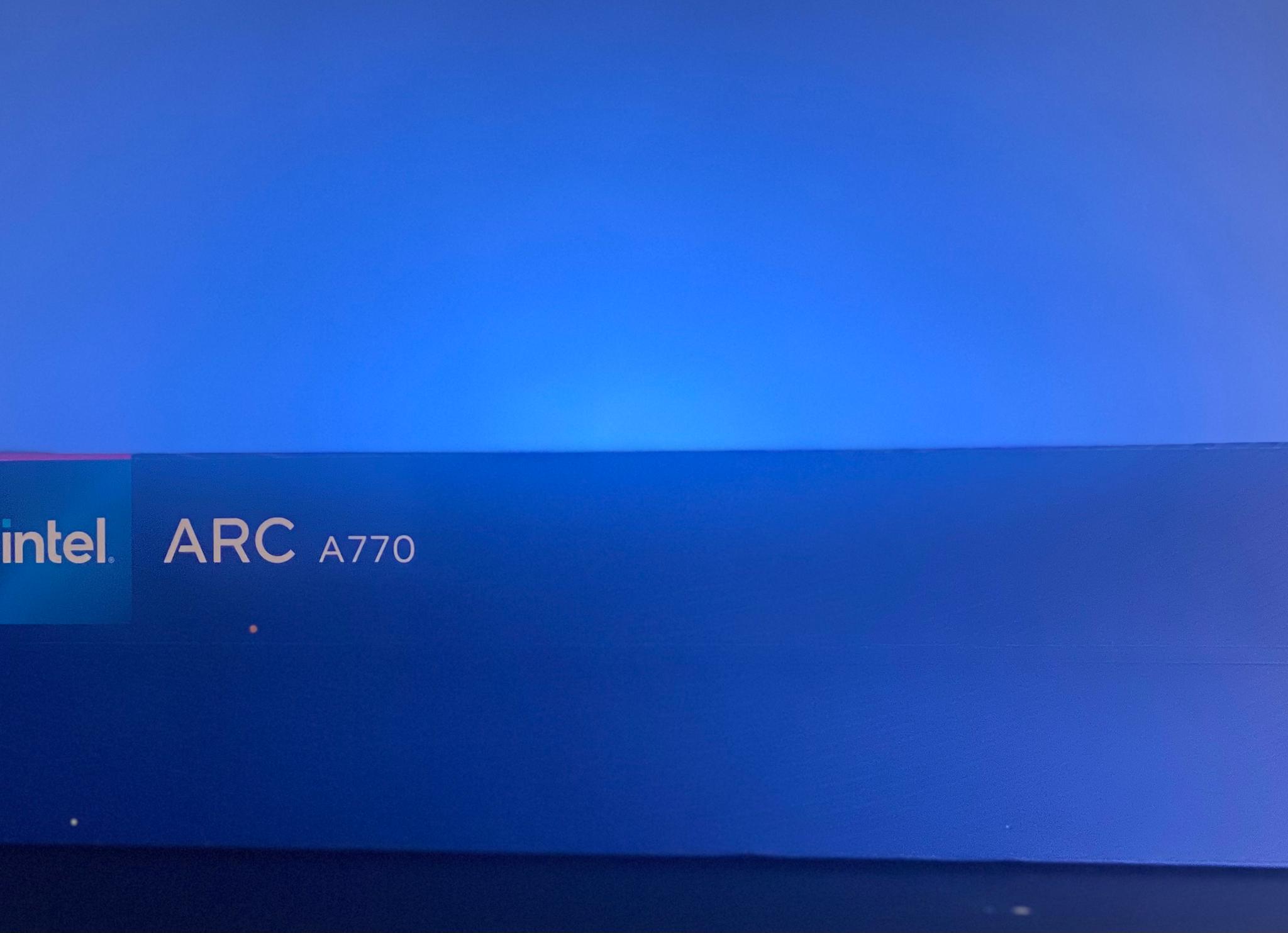 Intel ARC A770 (box only)