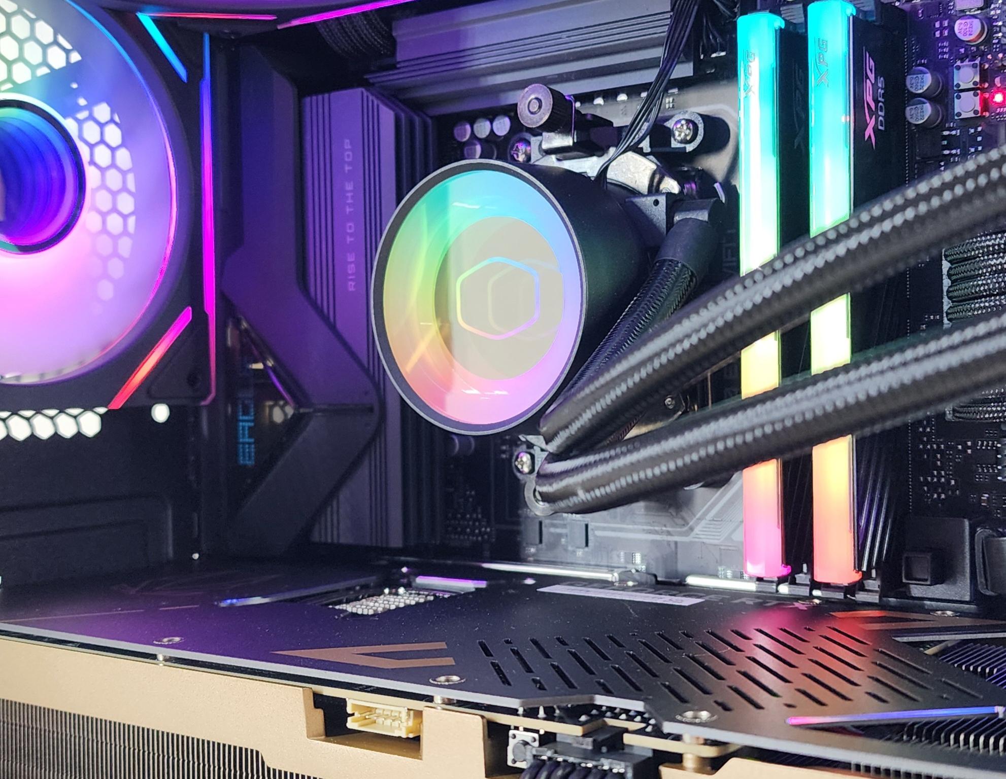 Gaming PC Ryzen 9 9950X3D 32GB RAM 2TB SSD RTX 5080 16GB Windows 11 Computer