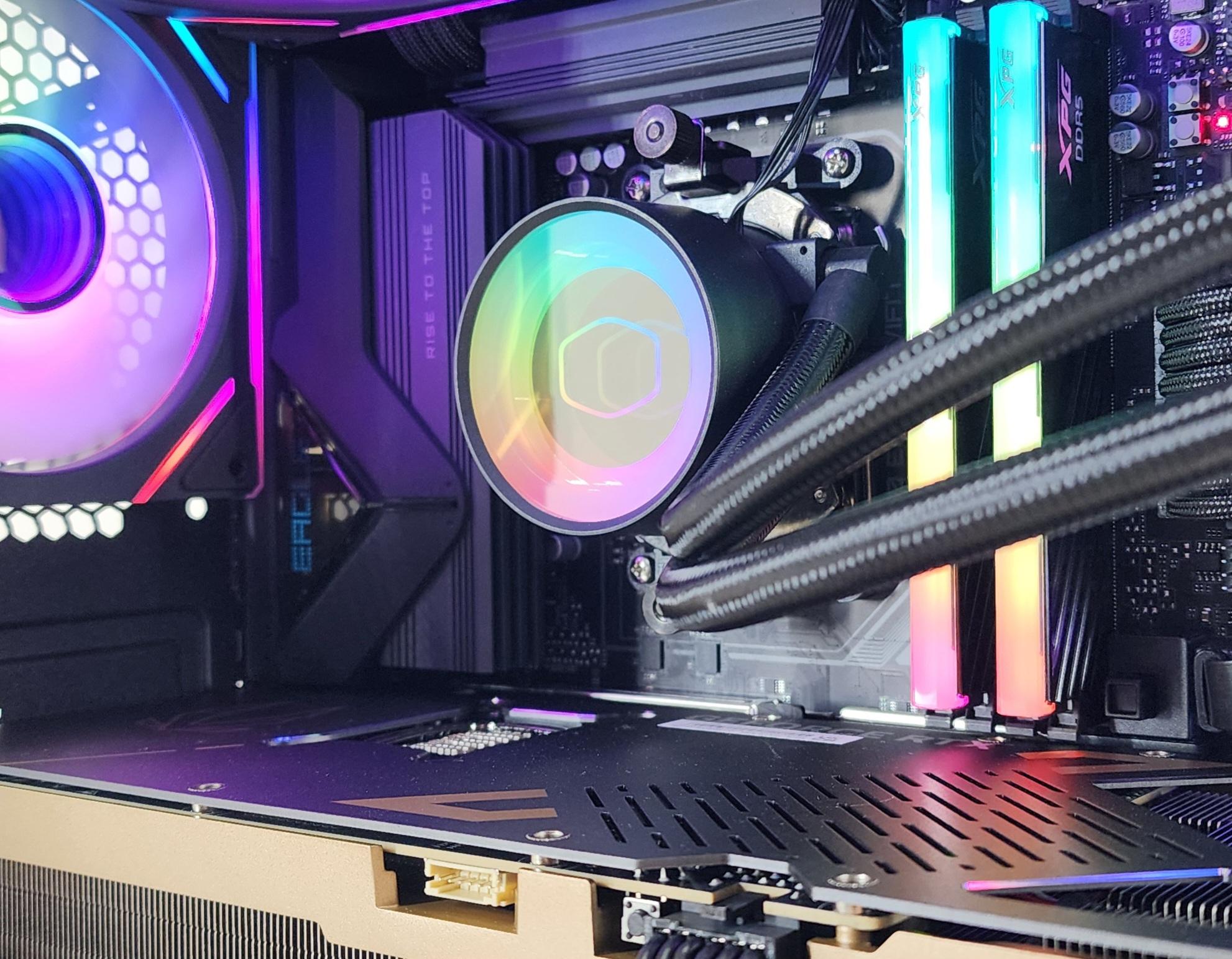 Gaming PC Ryzen 9 9950X3D 32GB RAM 2TB SSD RTX 5080 16GB Windows 11 Computer