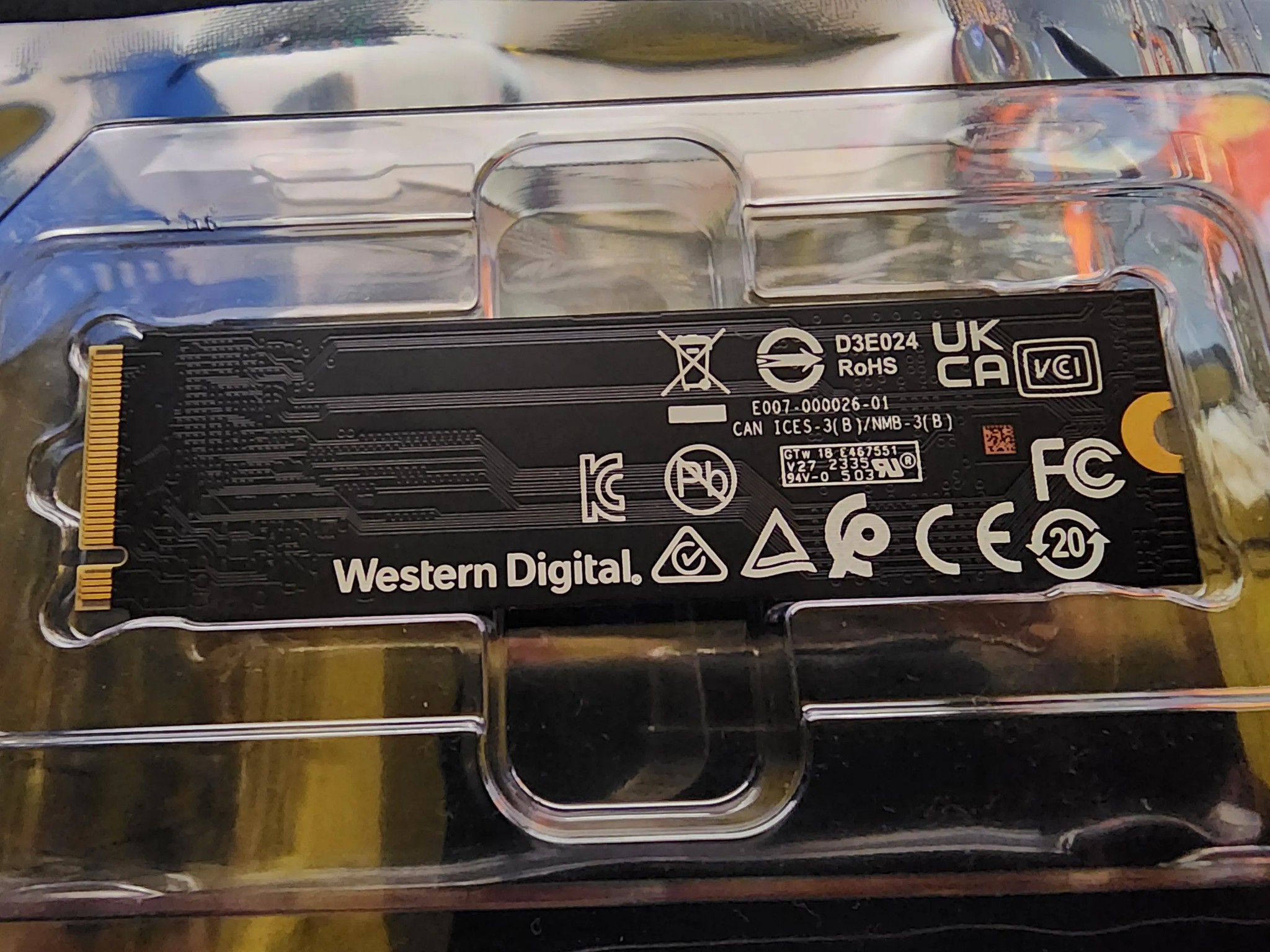 WD - Blue SN580 1TB SSD PCIe Gen 4 x4 NVMe