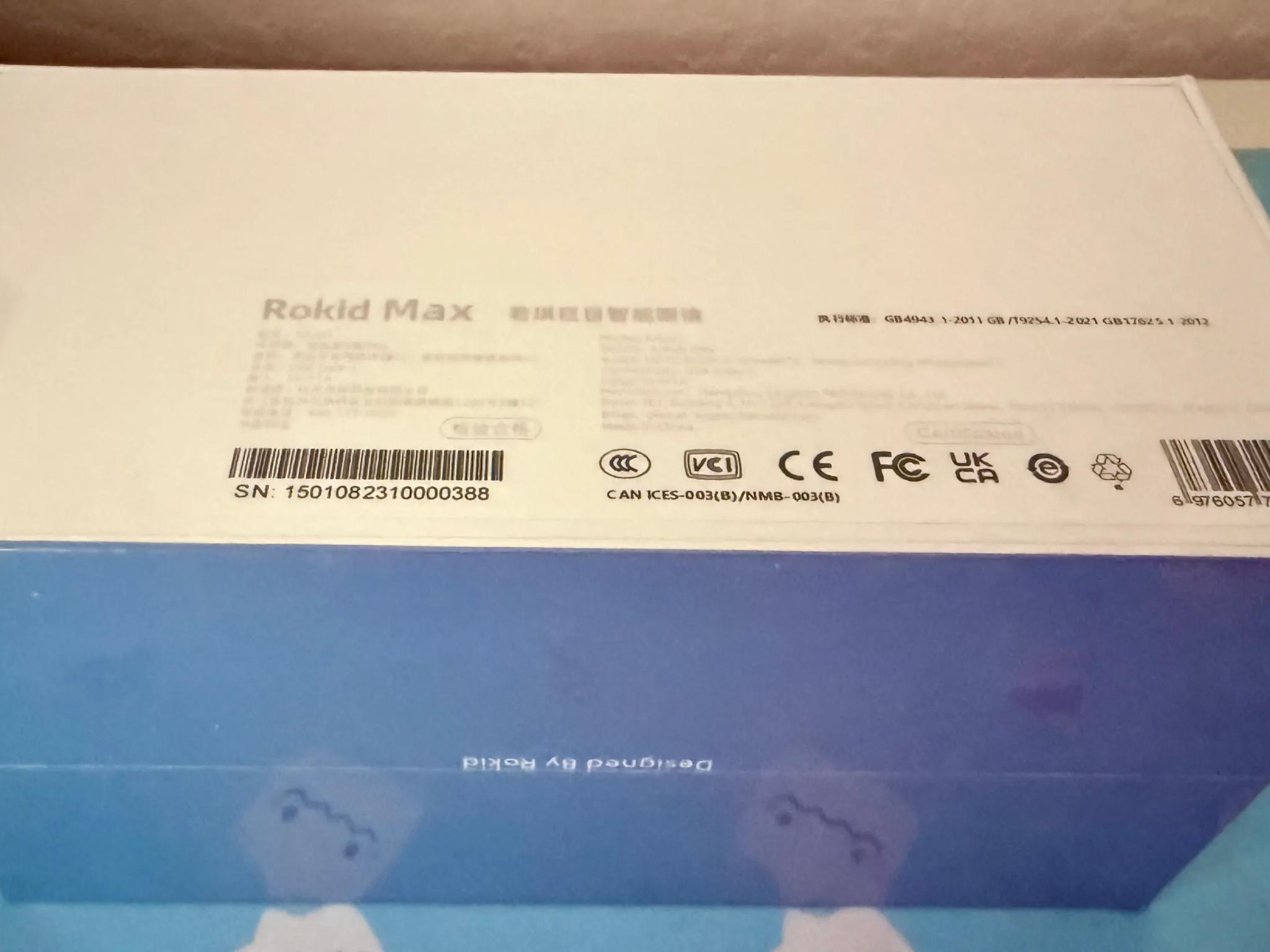 BNIB Rokid Max AR Glasses