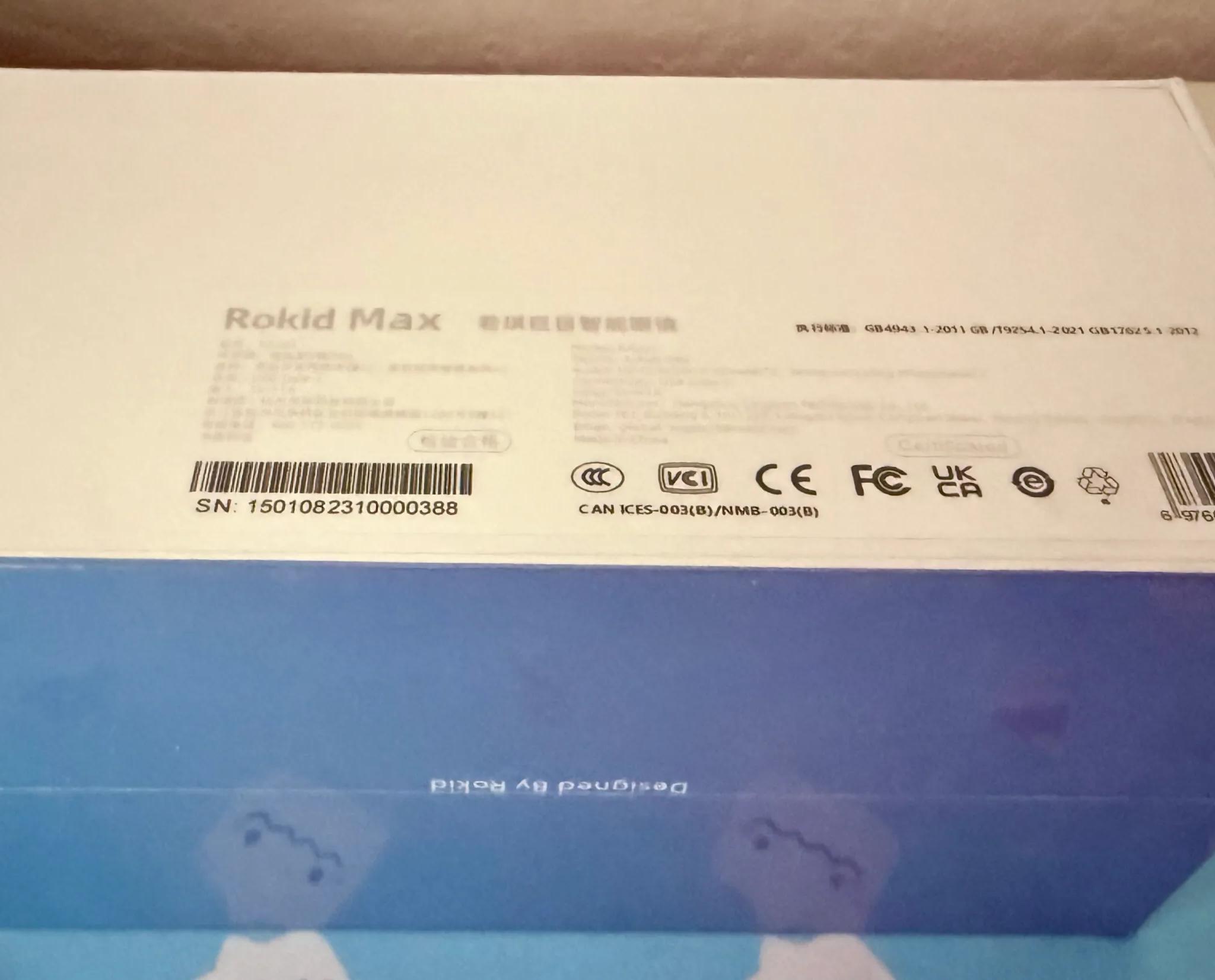 BNIB Rokid Max AR Glasses