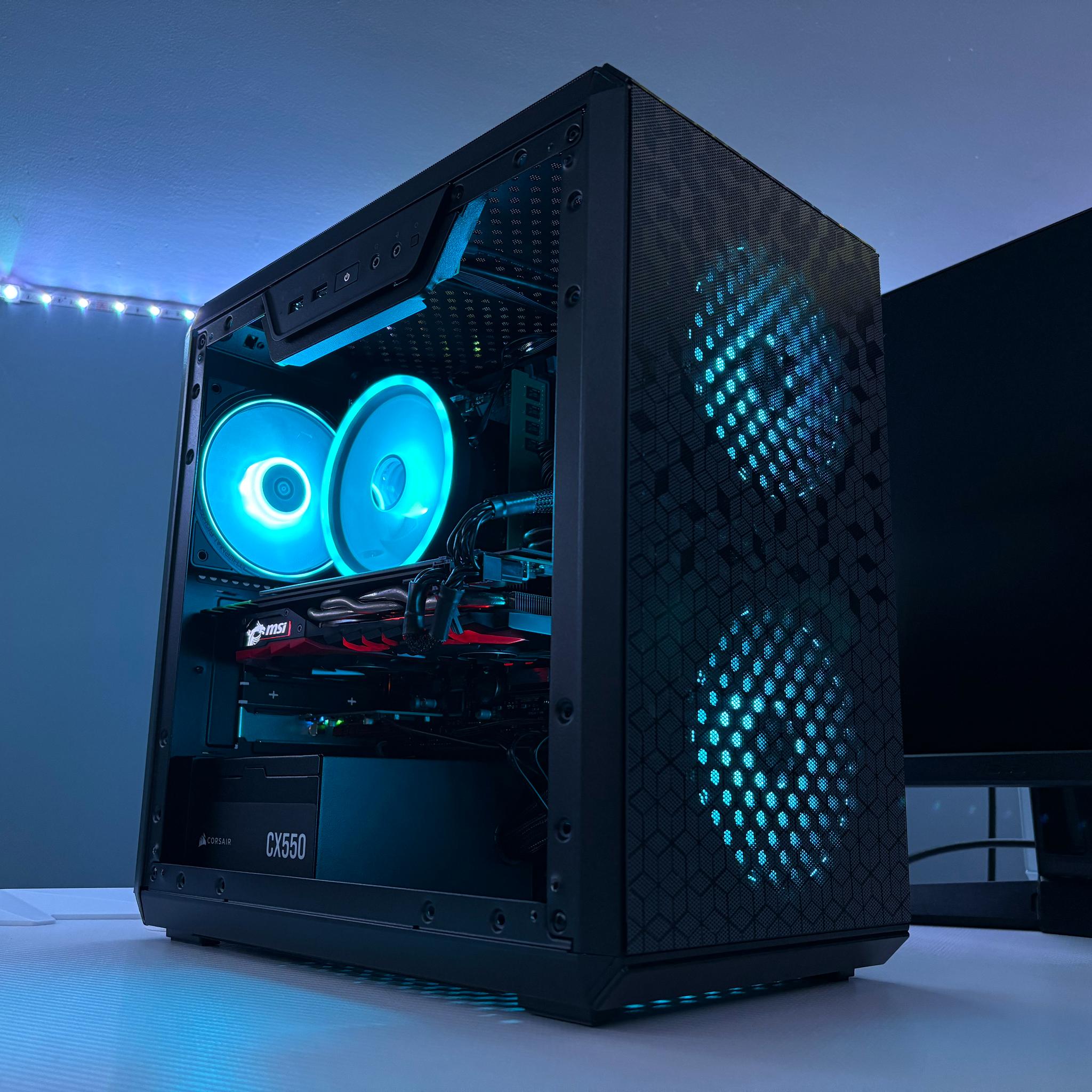 Micro-ATX 1080p Budget-Friendly Gaming PC - Good Value