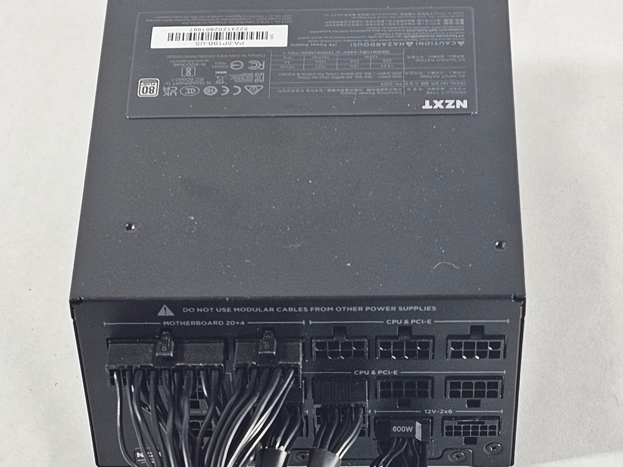 1500 Watt PSU NZXT C1500 1500W Power Supply