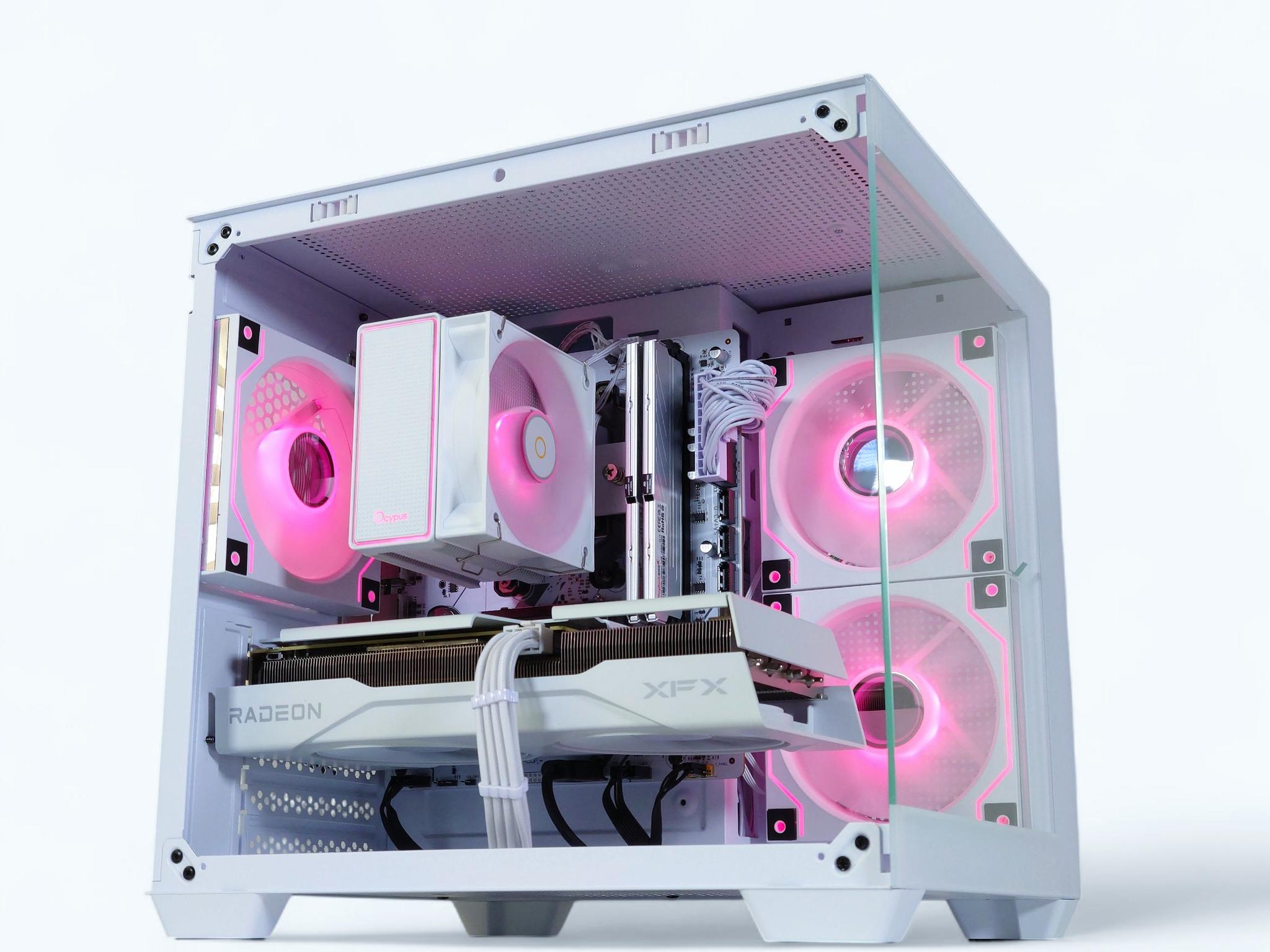 🧊🌊Gaming PC❄️AMD RX 9060 XT 8GB❄️ AMD Ryzen 5 5600❄️ 16GB DDR4❄️ 500GB NVME