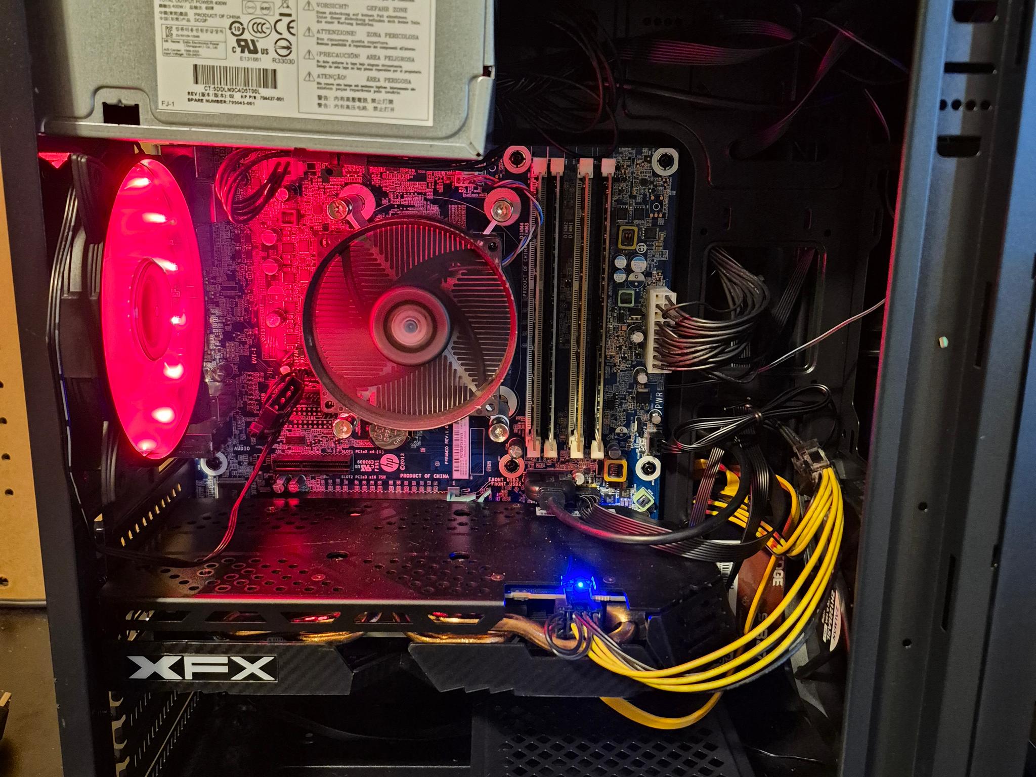 100 FPS Fortnite | i5-4570, 16GB RAM, 500GB SSD, RX 580 8GB, RGB, Wifi