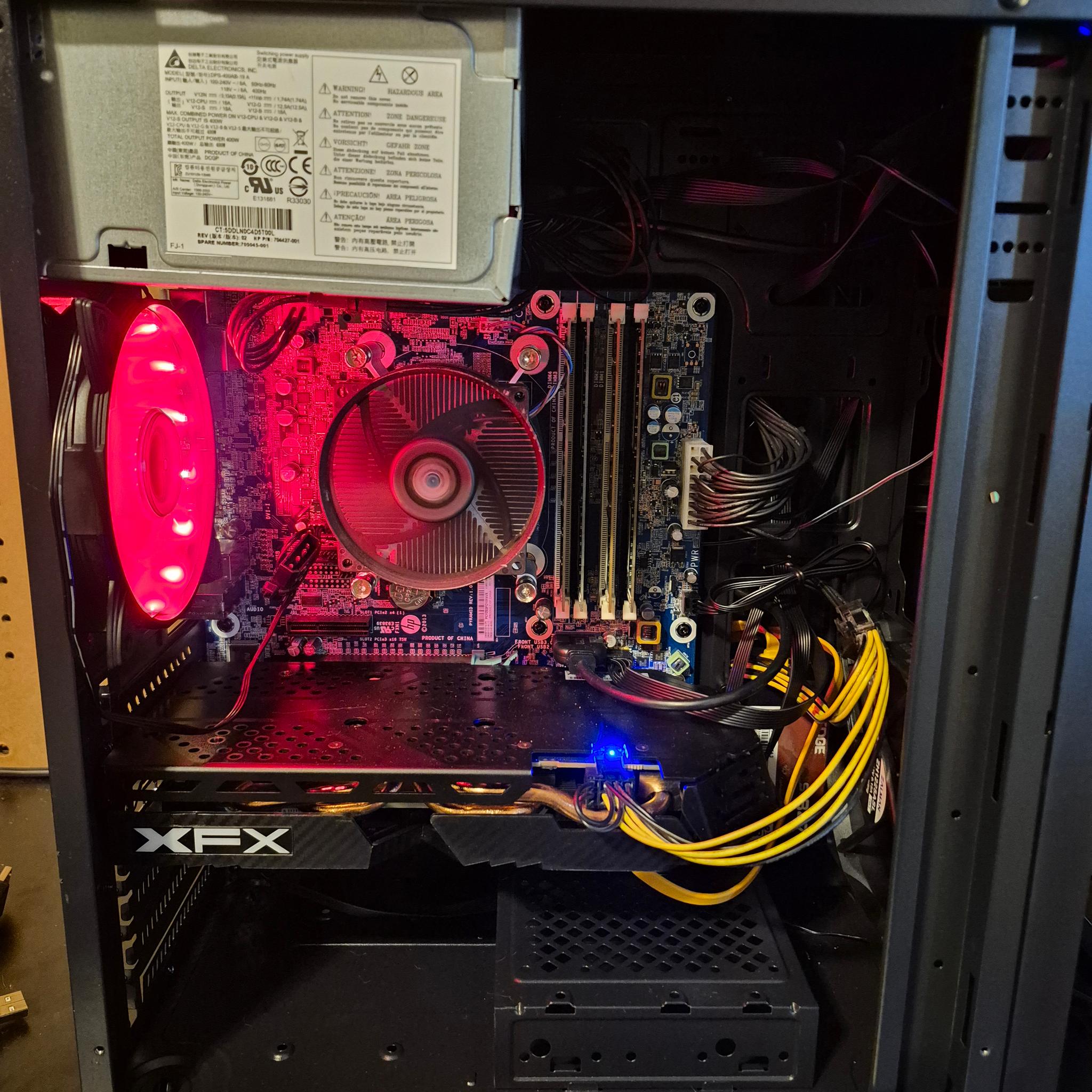 100 FPS Fortnite | i5-4570, 16GB RAM, 500GB SSD, RX 580 8GB, RGB, Wifi