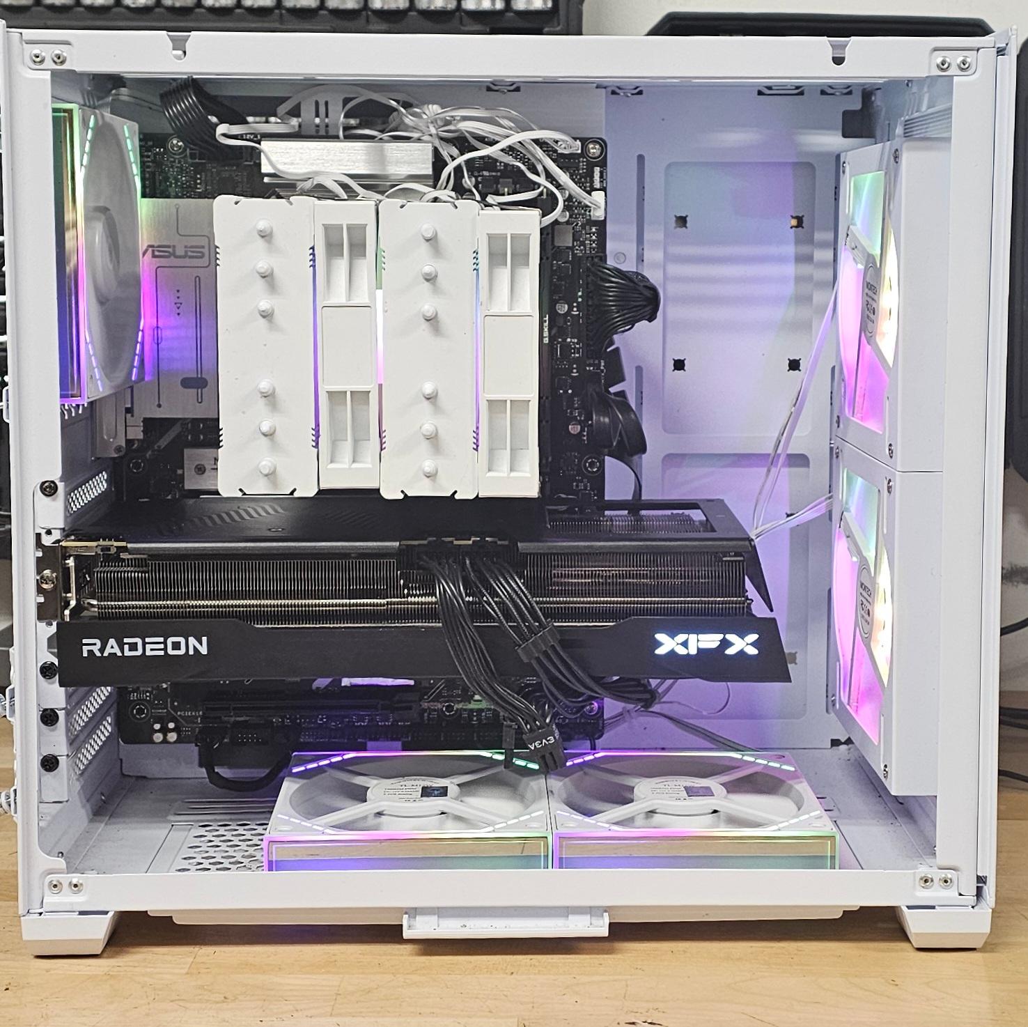 White RGB MONTECH ATX PC Case