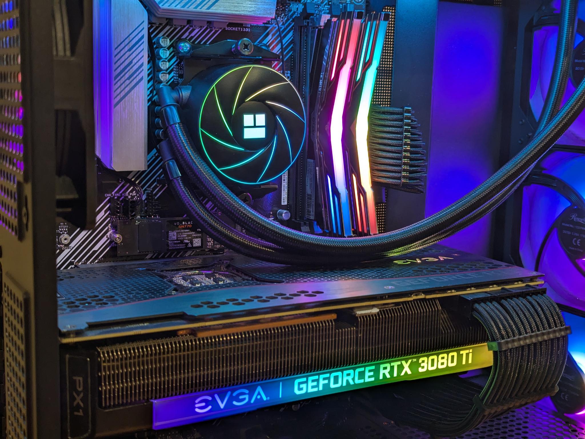 🖤 Ryzen 7 5800X | RTX 3080 Ti | 32GB DDR4 | 1440p Gaming PC | High Airflow Build