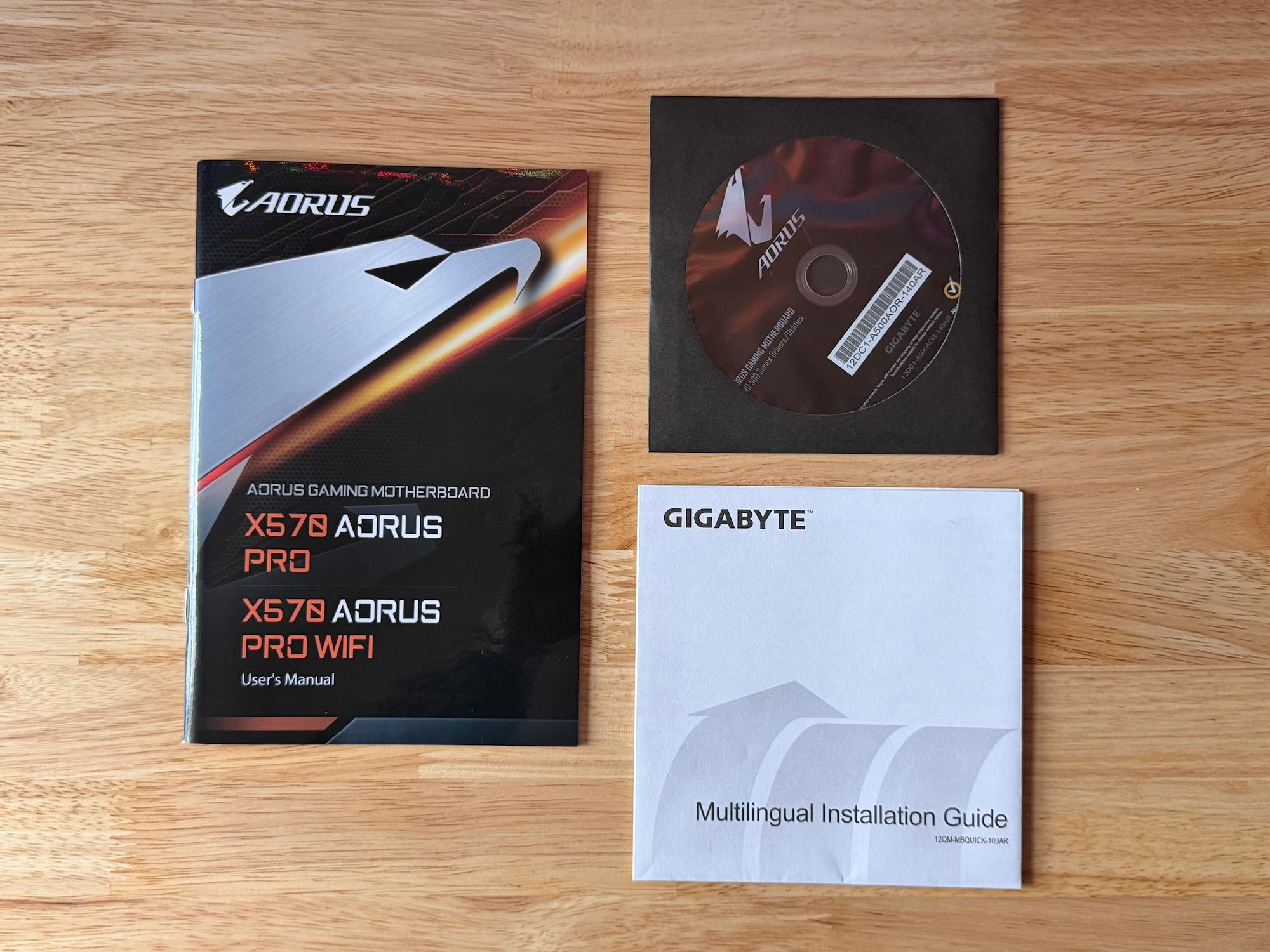 Gigabyte X570 AORUS PRO WIFI ATX AM4 Motherboard