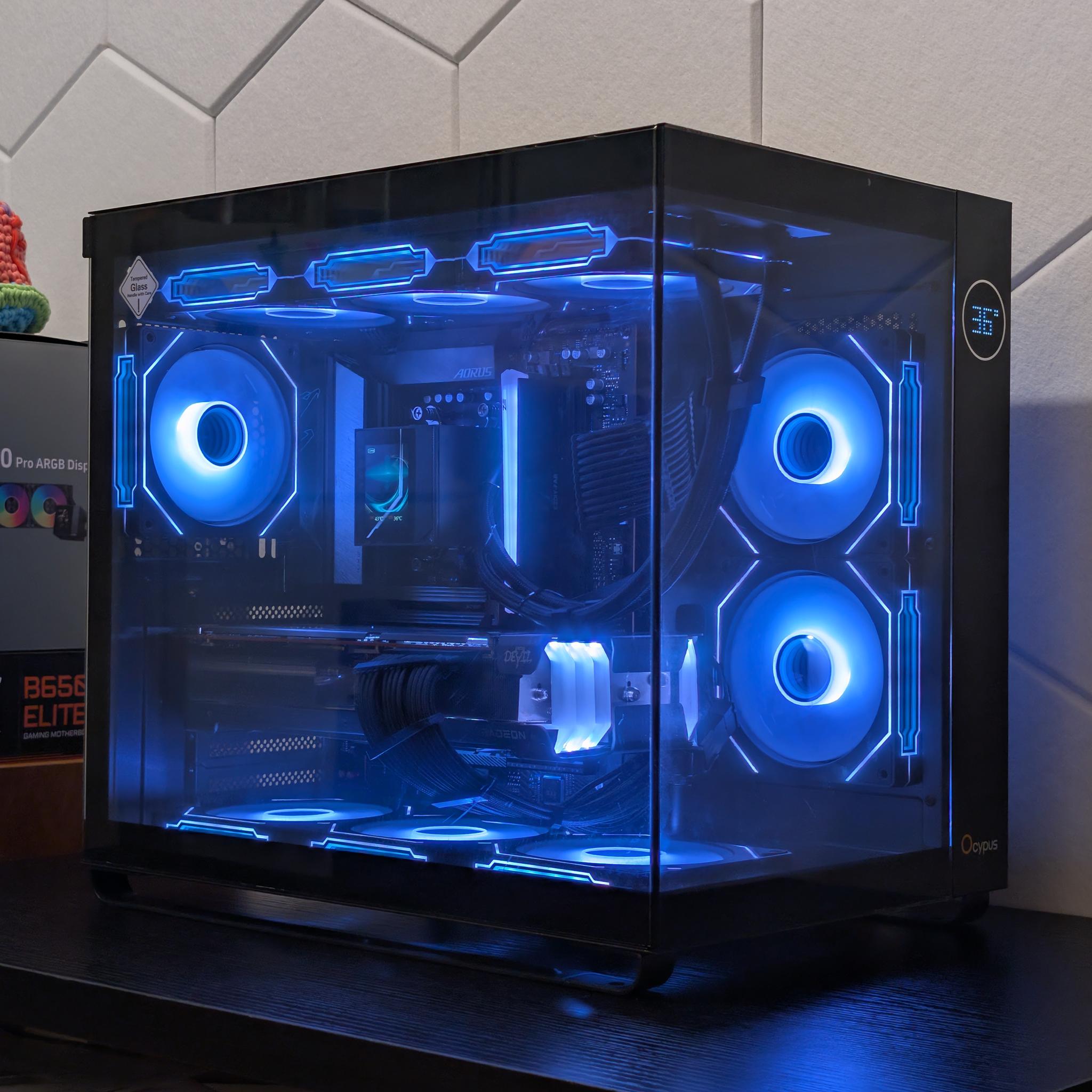 🐈‍⬛🔥 1440p Gaming Beast | RX 6950XT | Ryzen 7 7700X | 2TB SSD | 32GB RAM | WiFi 6 & Bluetooth 🔥🐈‍⬛