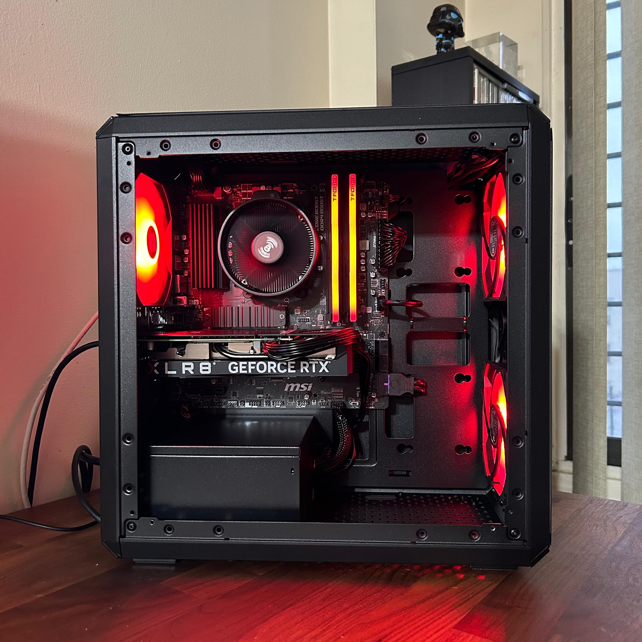 **SALE** RTX 4060 | Ryzen 5 5500GT | 1TB SSD | WI-FI | The Dark Trooper