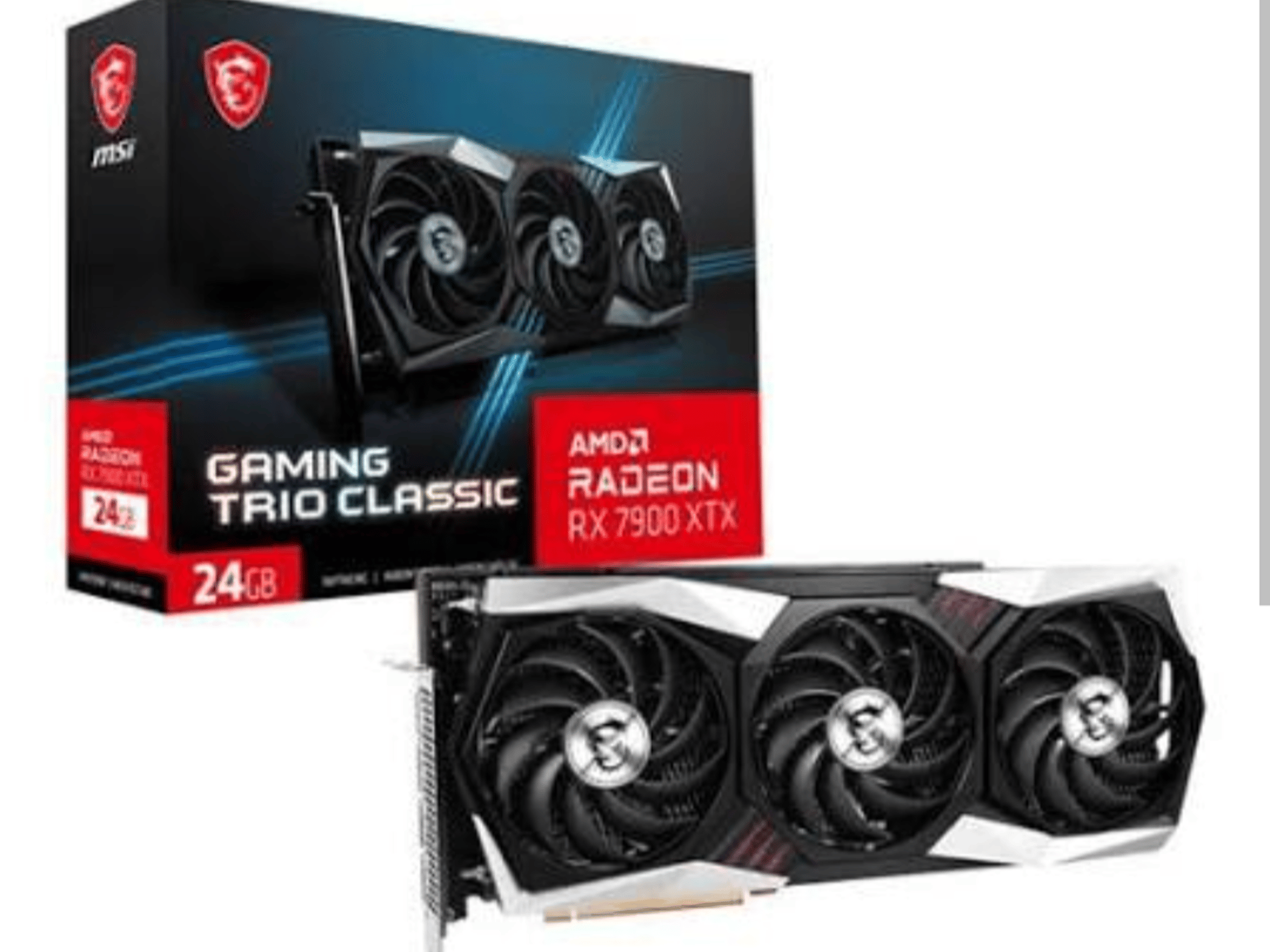 MSI Radeon RX 7900 XTX GAMING TRIO CLASSIC 24G