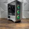 White RGB Gaming PC | Ryzen 7 2700X | RX 580 8GB | 16GB RAM | 2.24TB Storage SSD + HDD
