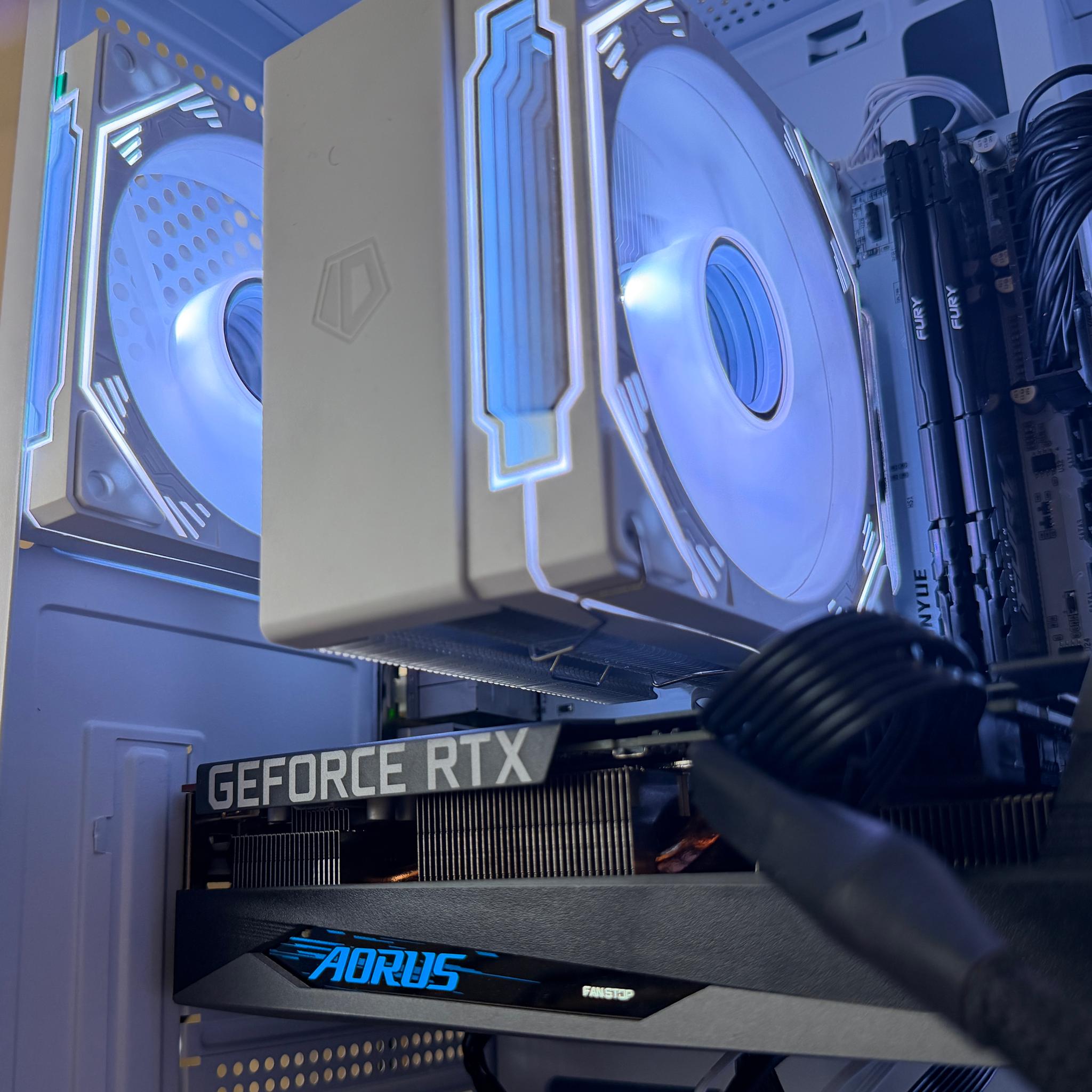 ⚪️ RYZEN 5 5500 | RTX 3060 12GB | 1TB SSD | RGB GAMING PC ⚪️