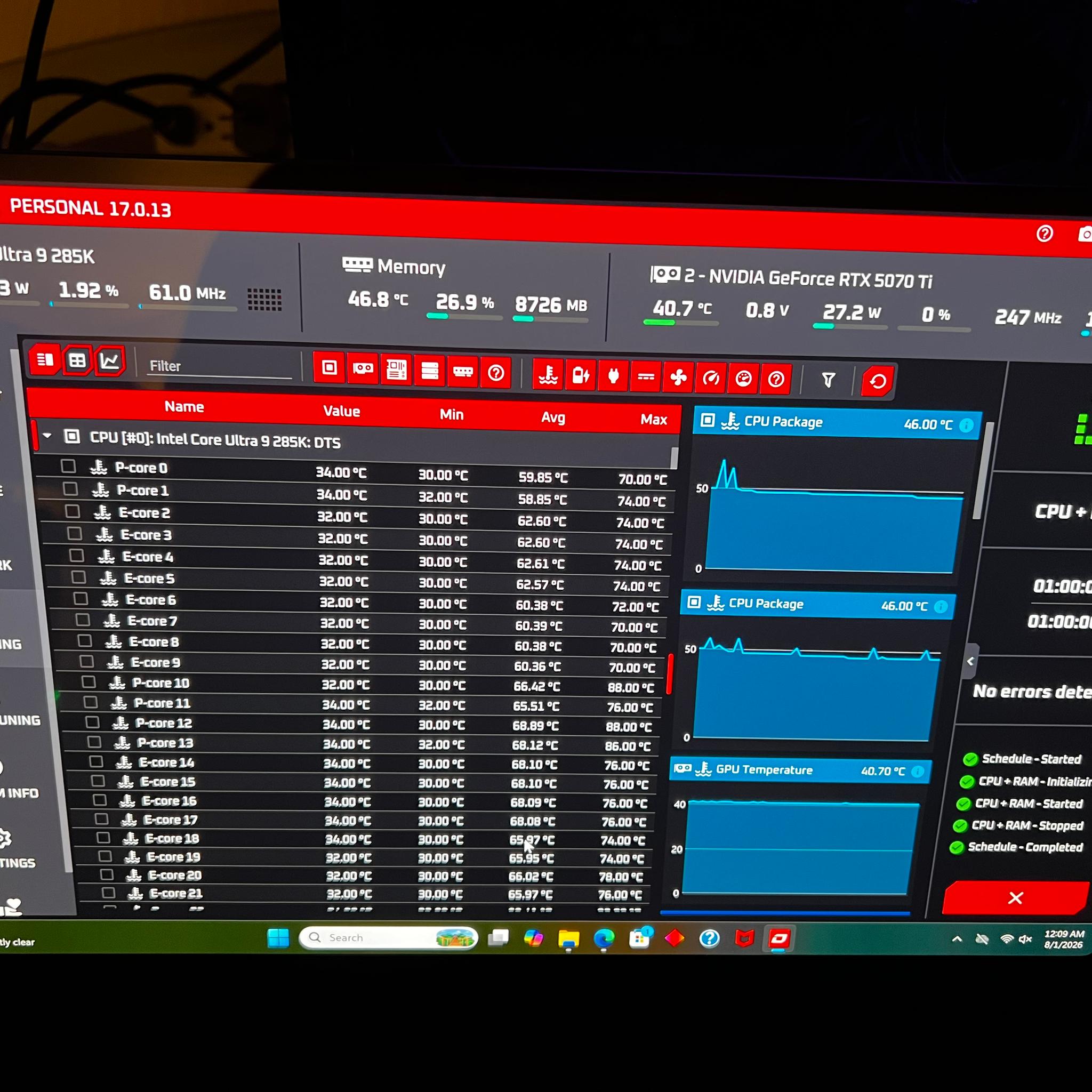 HP OMEN MAX 45L | Ultra 9 285K | RTX 5070 Ti | 32GB DDR5