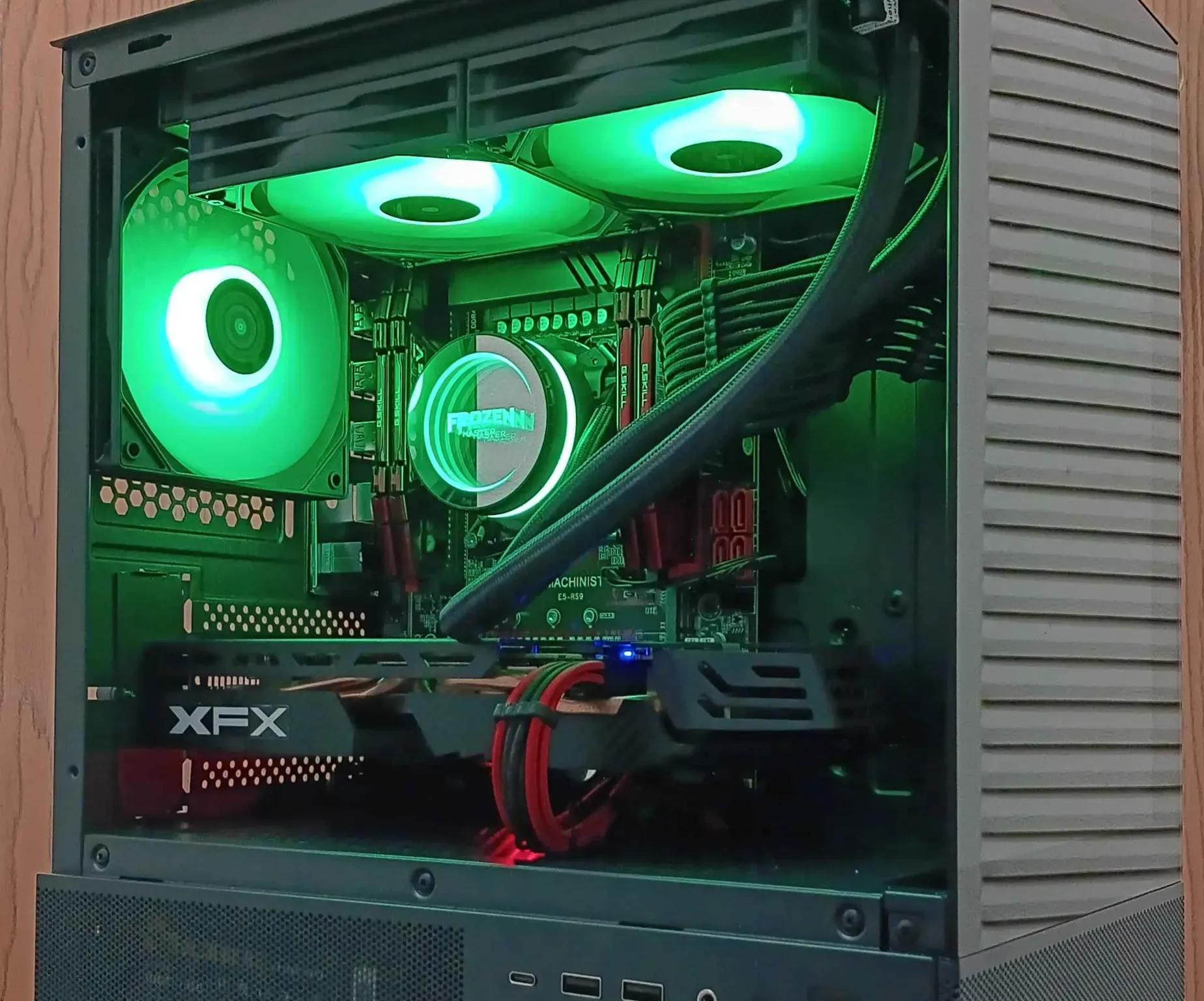 🟣GAMING PC🟣| RX 580 8GB |14-Core INTEL XEON | 16GB DDR4 RAM | 2.25TB Storage| WINDOWS 10
