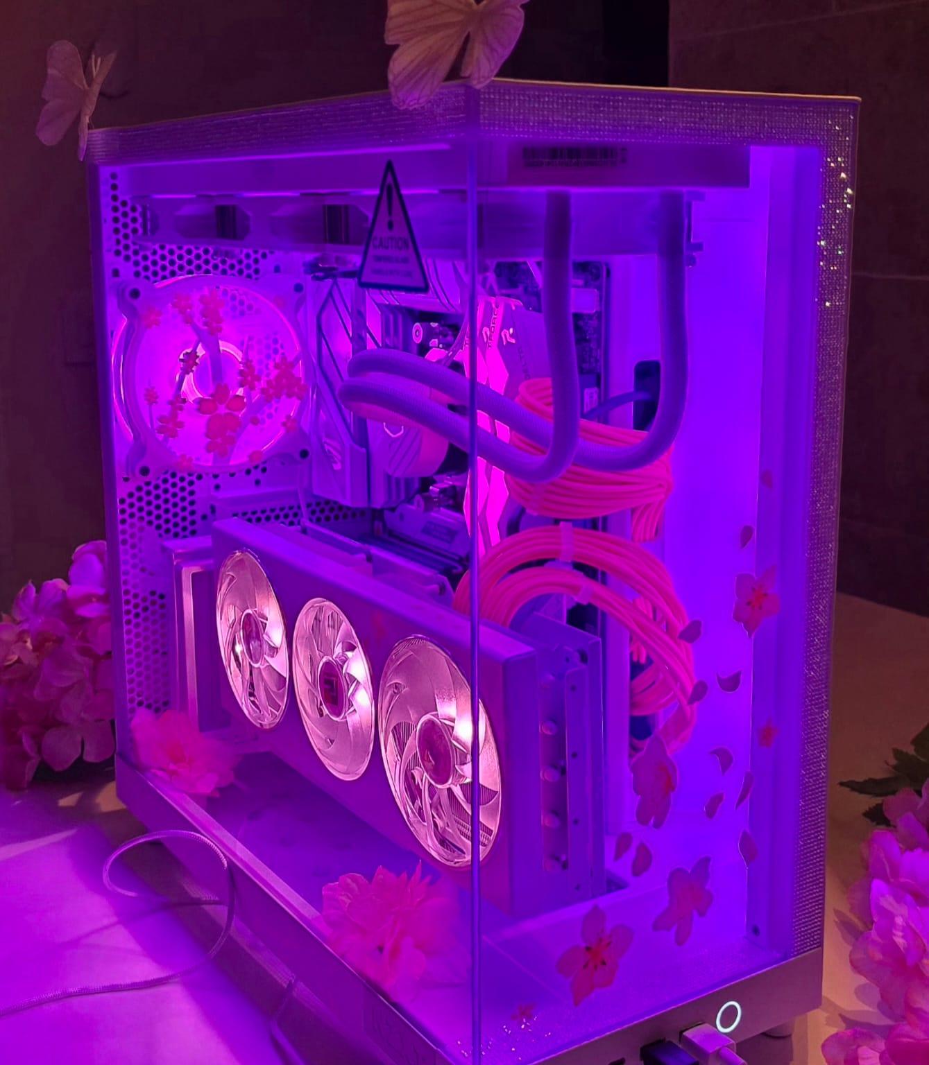 Sakura Pc 🌸🌸🌸 7800X3D + 7800XT (Sakura Version)