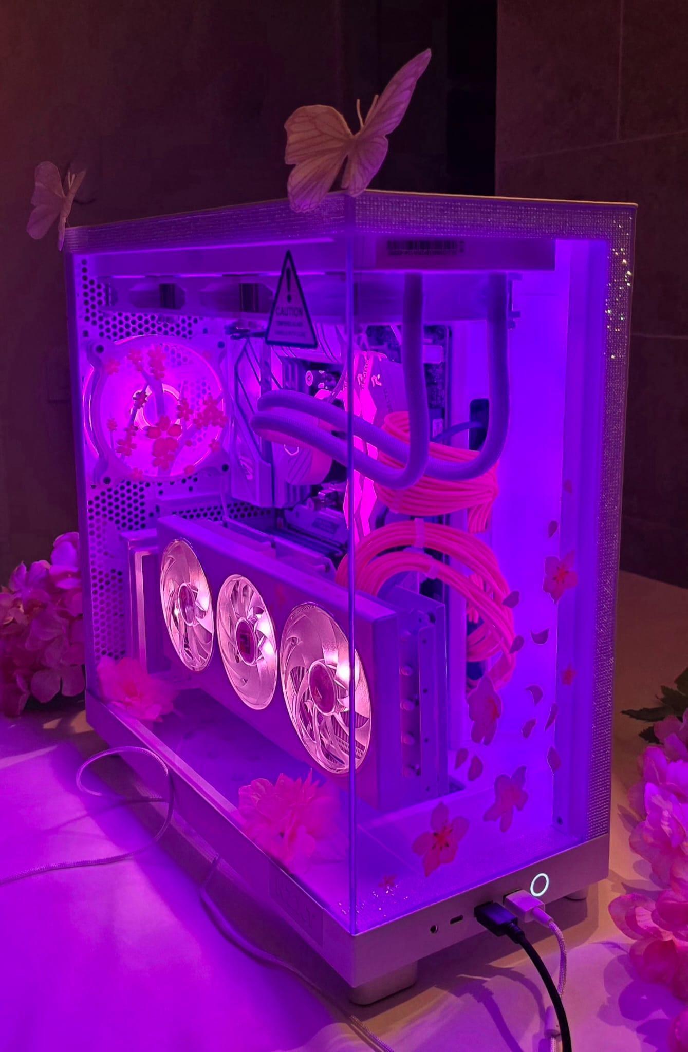 Sakura Pc 🌸🌸🌸 7800X3D + 7800XT (Sakura Version)