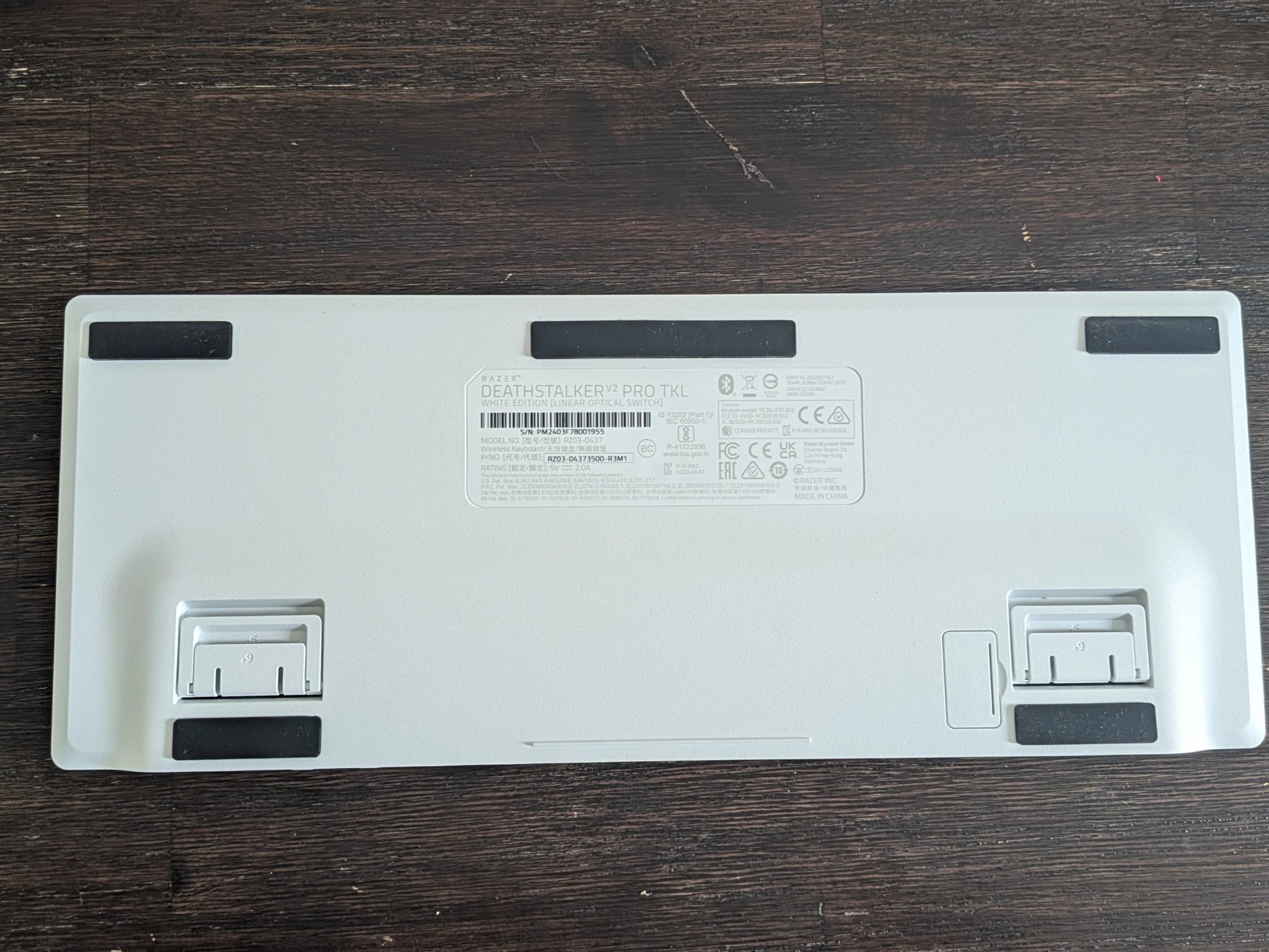 Razer DeathStalker V2 Pro TKL - White