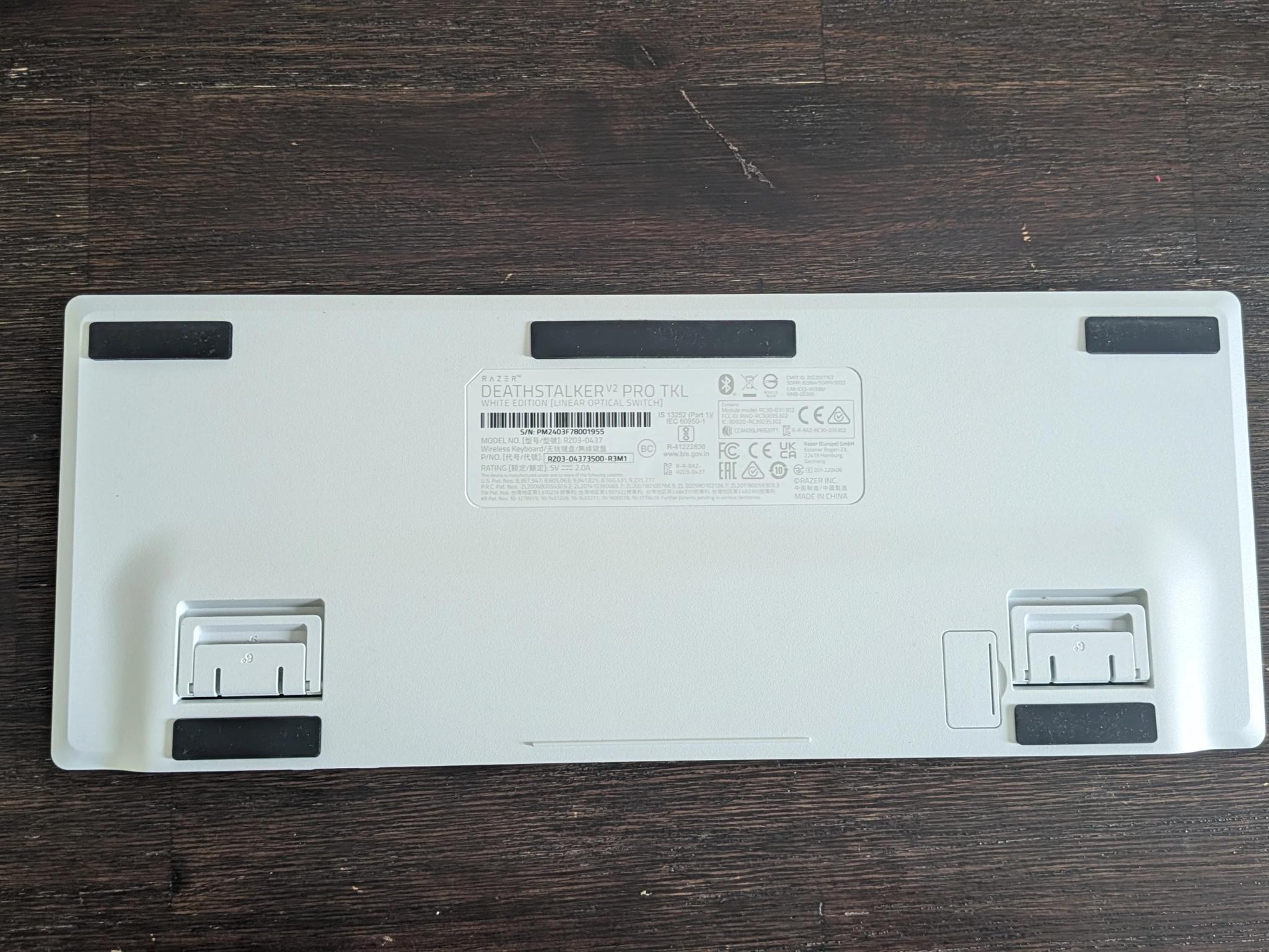 Razer DeathStalker V2 Pro TKL - White