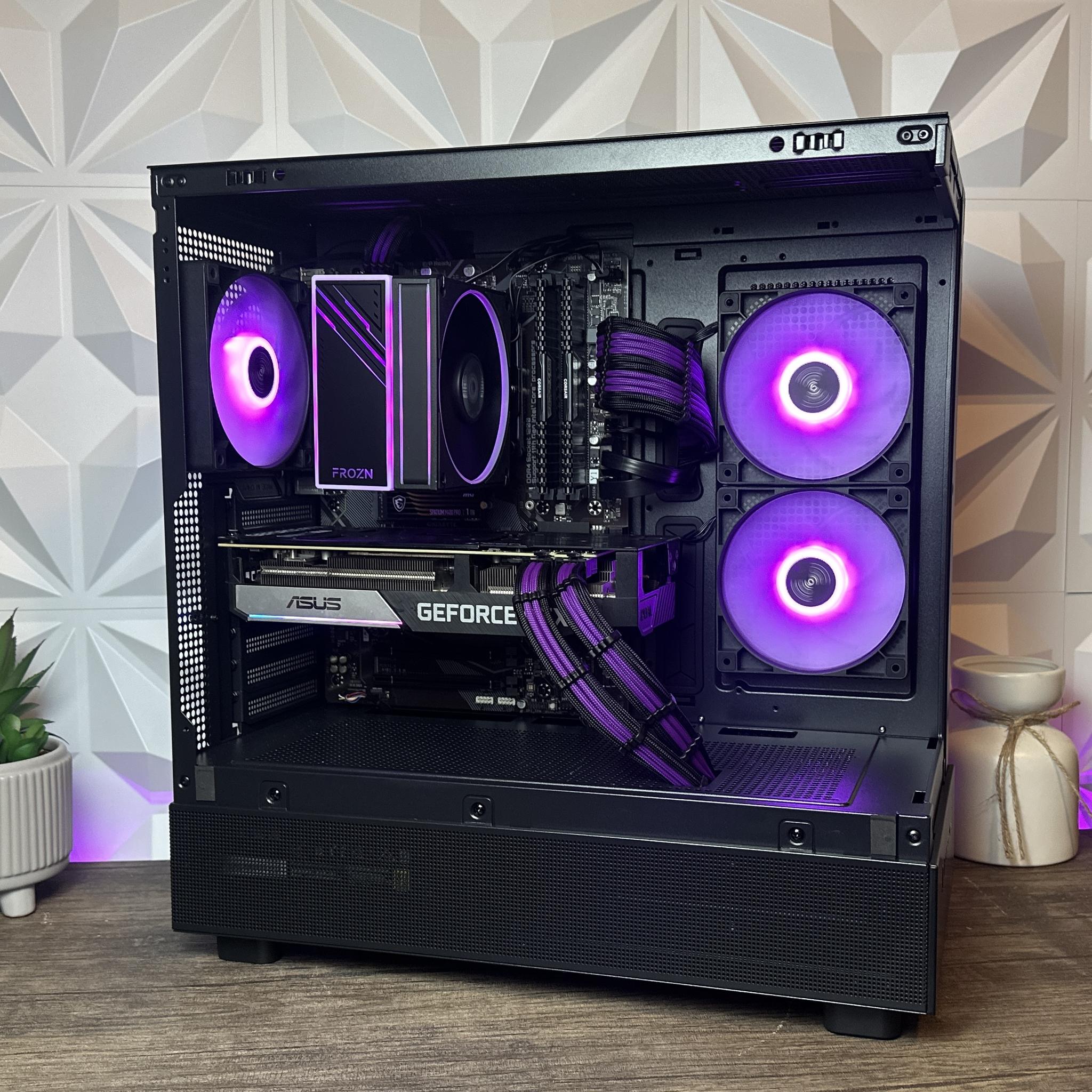 🟣Amethyst⚫️ 1080P/1440P Gaming PC | i7 11700KF | RTX 3070 | 32GB DDR4 | 1TB NVME M.2|