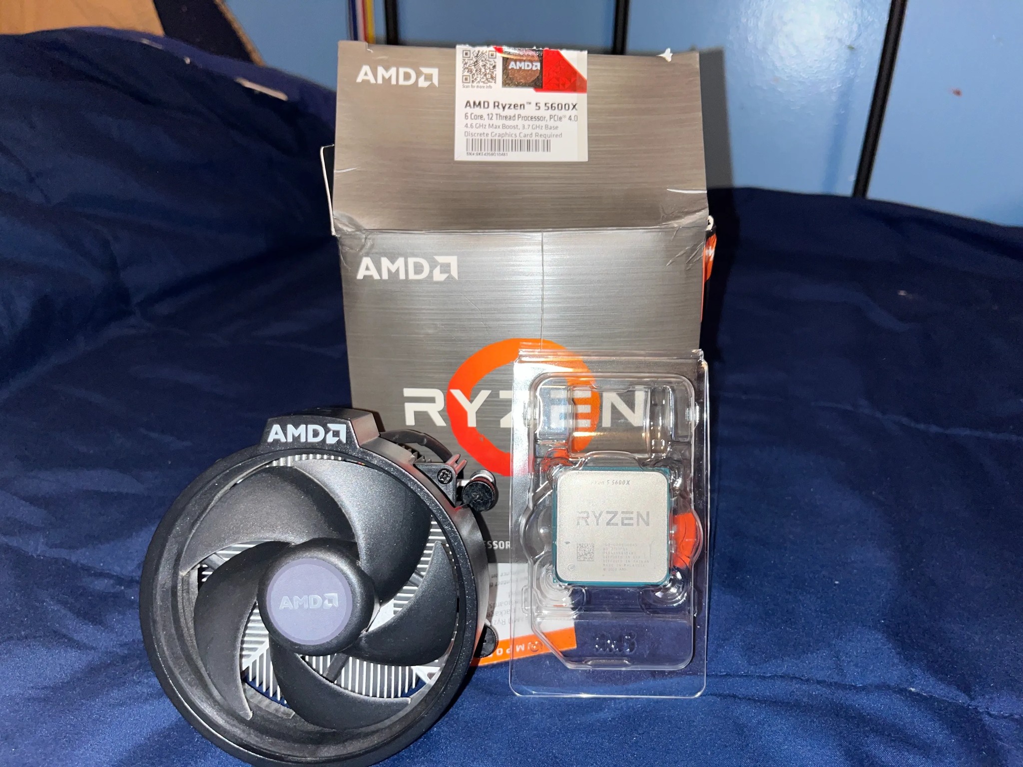AMD RYZEN 5 5600x, ASUS ROG STRIX B450-F GAMING II, CM HYPER 212 (Black), XPG 32GB DDR4 3600MHz