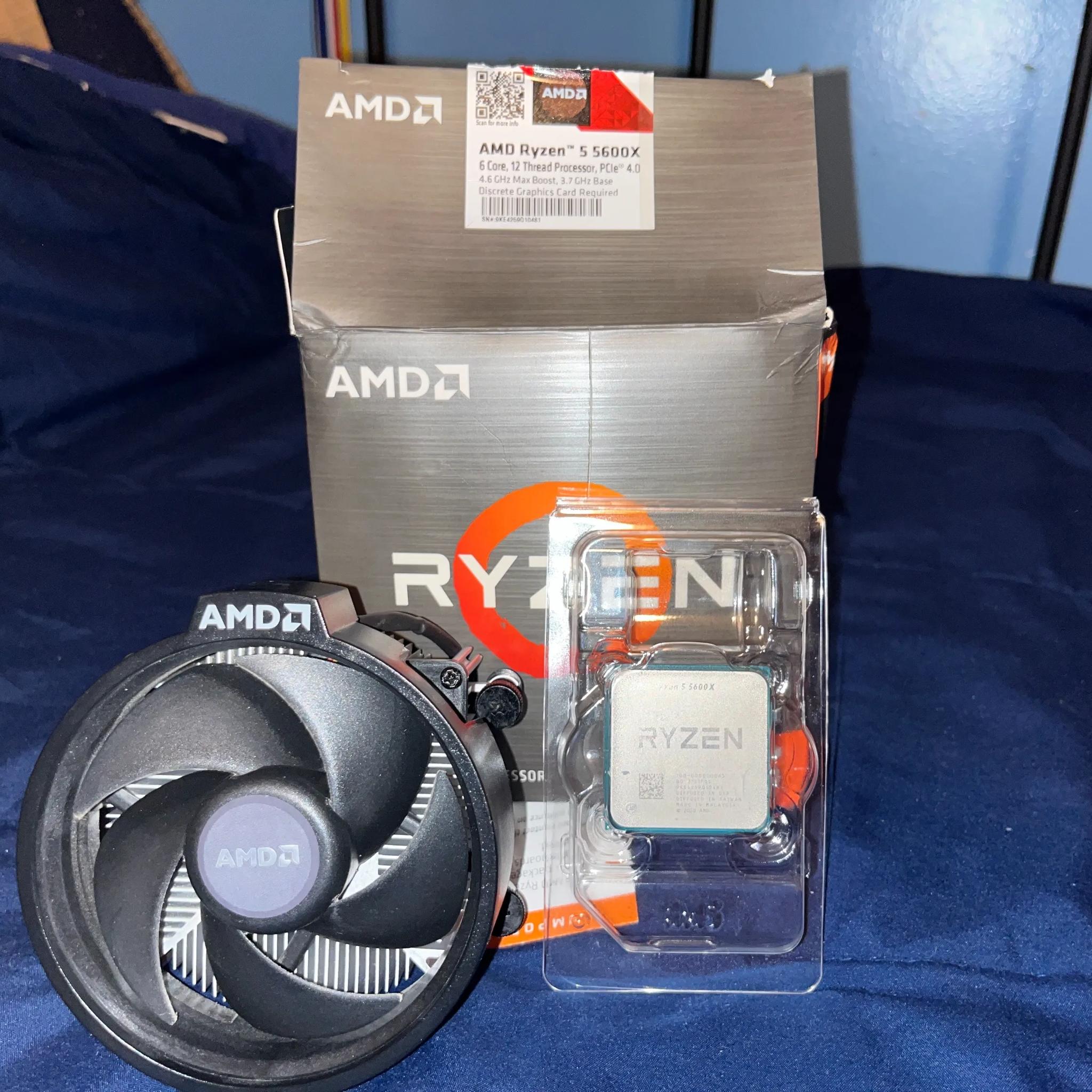 AMD RYZEN 5 5600x, ASUS ROG STRIX B450-F GAMING II, CM HYPER 212 (Black), XPG 32GB DDR4 3600MHz