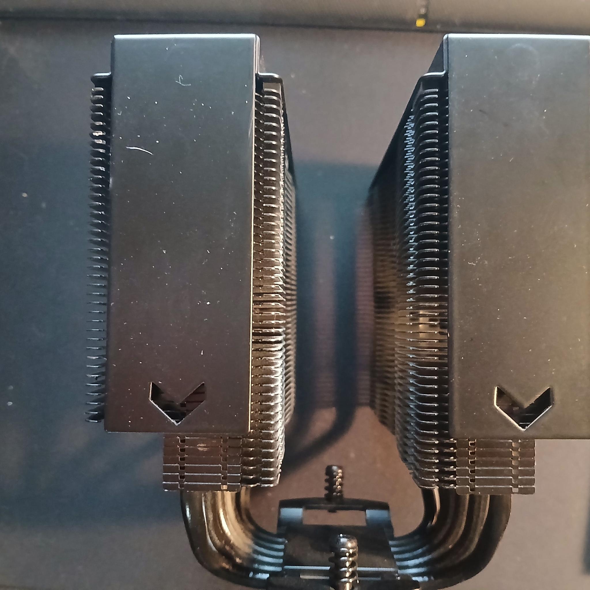 Noctua NH-D15S chromax.black dual tower CPU air cooler with many extras included