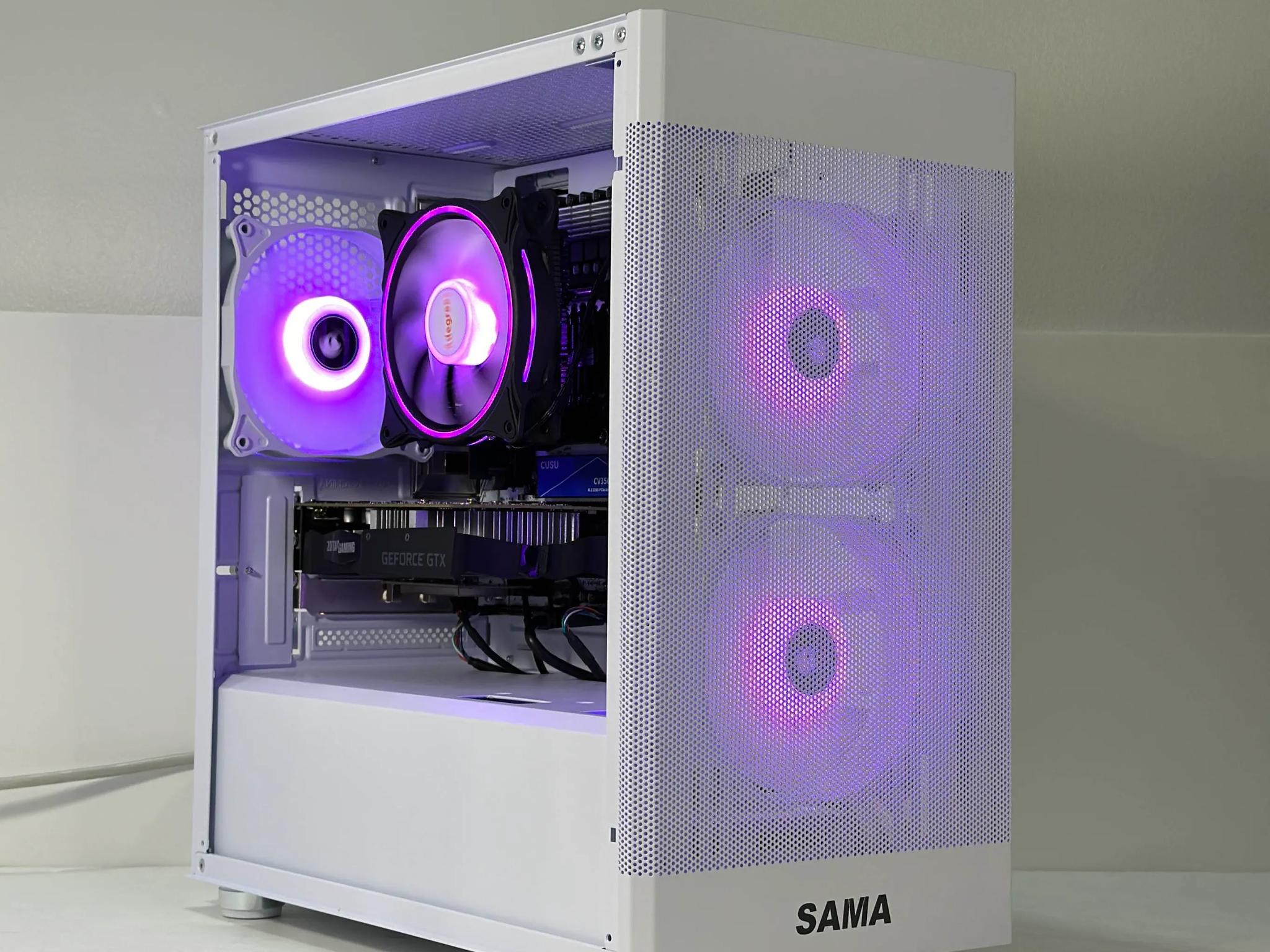 Intel i7 6 Core | GeForce GTX 1650 | 32GB RAM | 512GB SSD | WIFI + Bluetooth | 1080p White Gaming PC