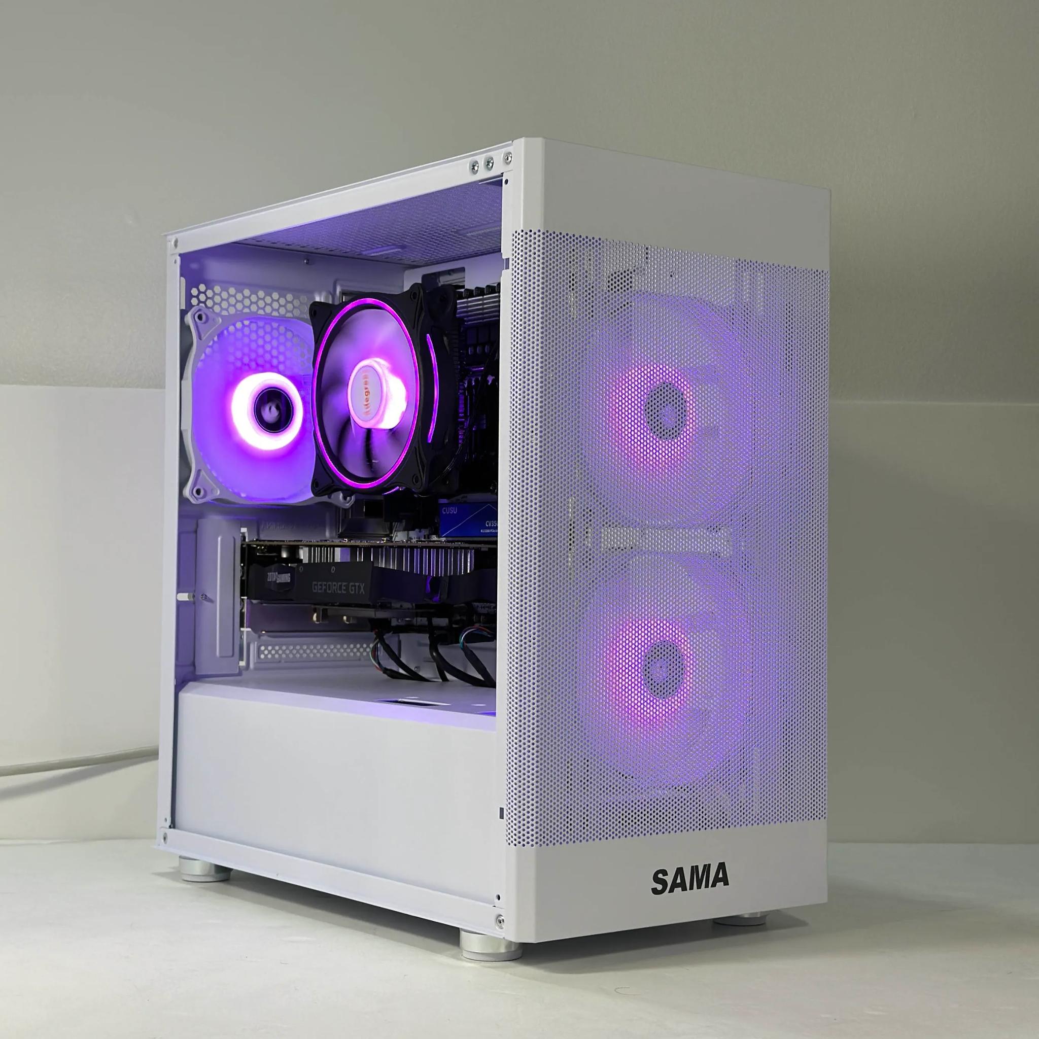 Intel i7 6 Core | GeForce GTX 1650 | 32GB RAM | 512GB SSD | WIFI + Bluetooth | 1080p White Gaming PC