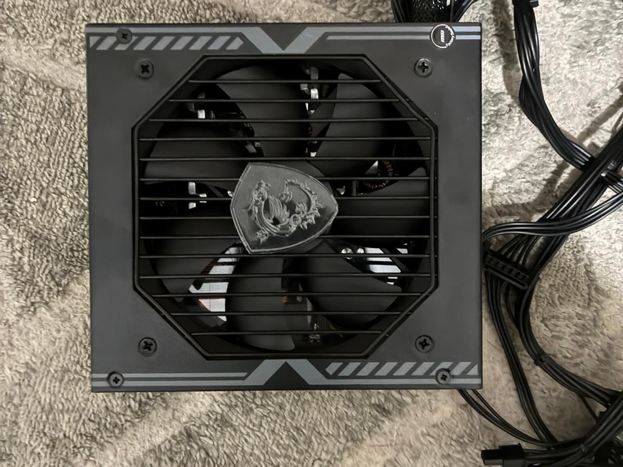 MSI MAG A550BN, Non-Modular Compact 550W Power Supply