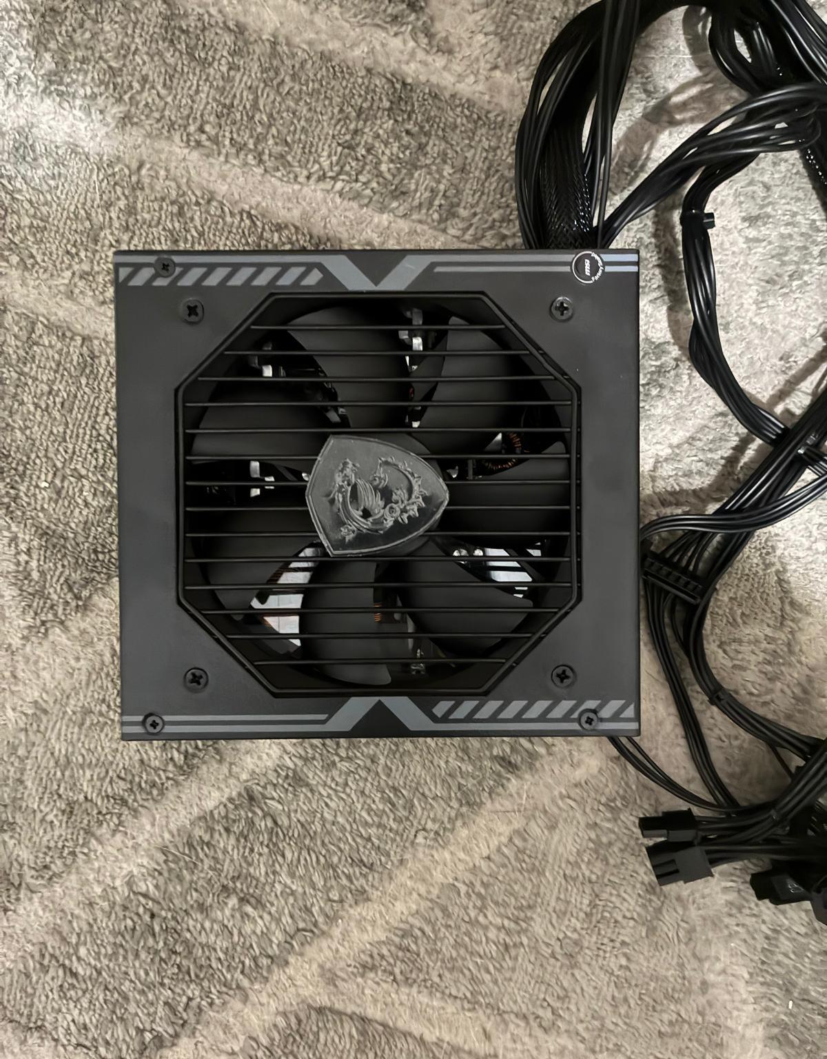 MSI MAG A550BN, Non-Modular Compact 550W Power Supply