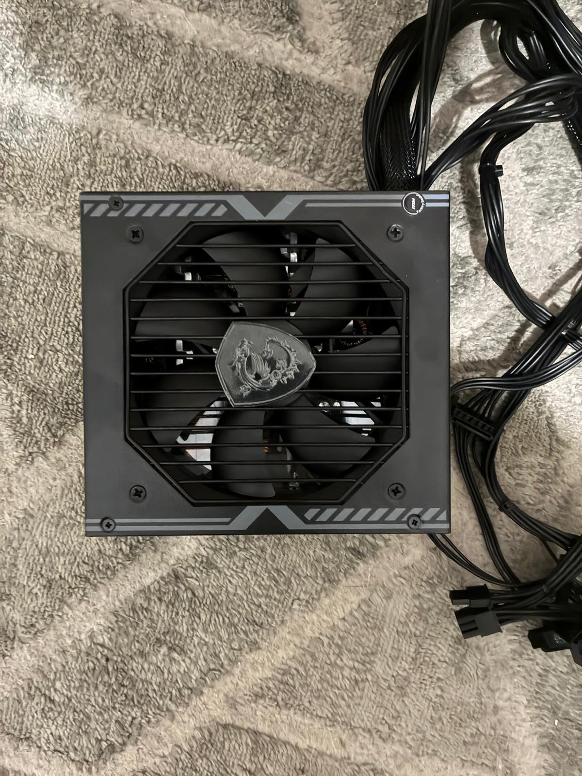 MSI MAG A550BN, Non-Modular Compact 550W Power Supply
