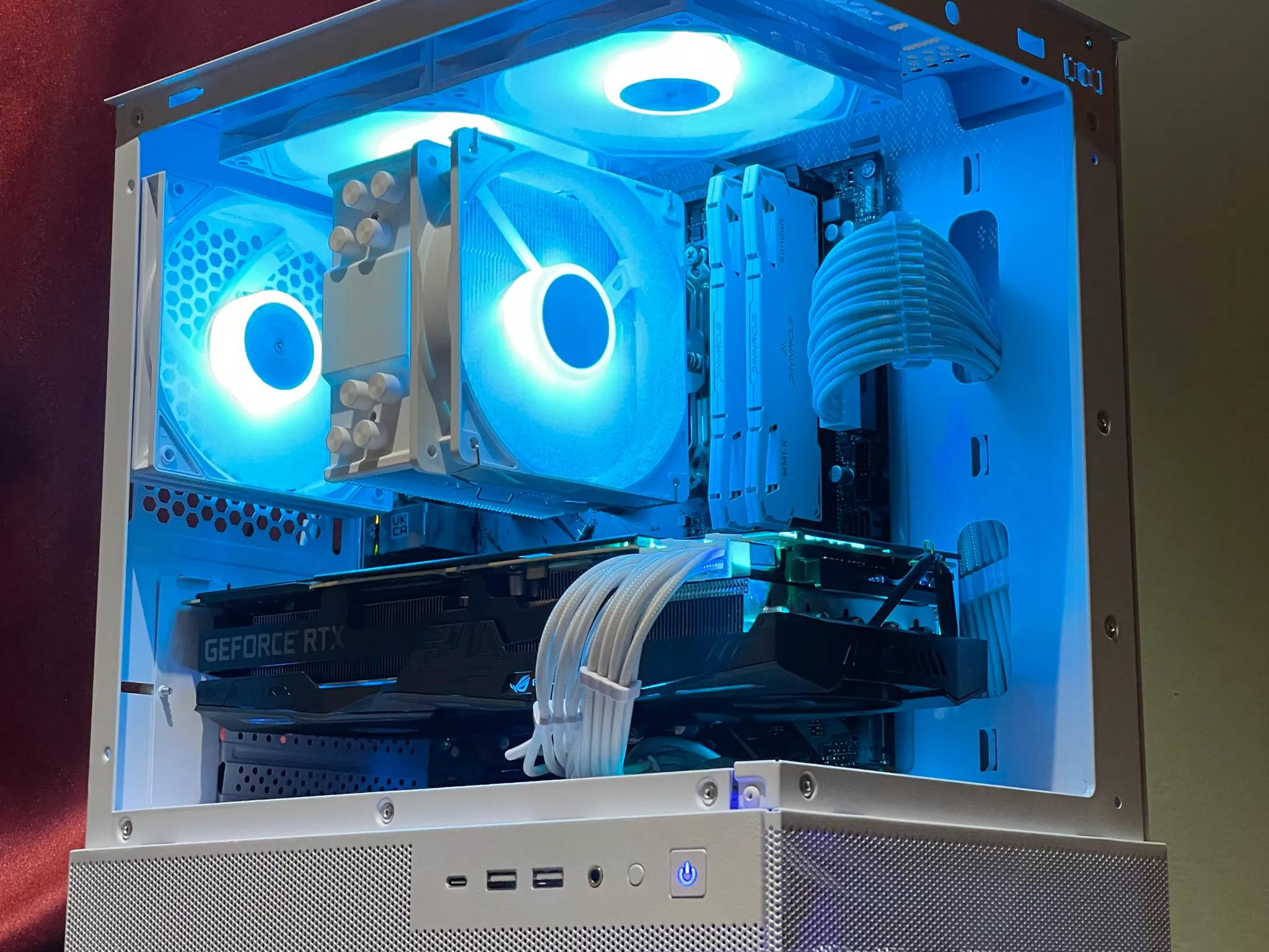 White Gaming PC (Zero Build Fee) | RTX 2080 | Ryzen 5 | 16 GB DDR4 | 1 TB NVME