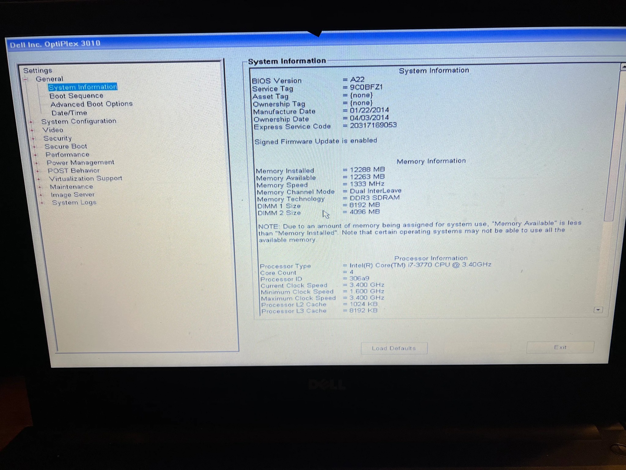 Dell Optiplex 3010 Budget Gaming PC Intel i7-3770 12GB RAM GTX 960