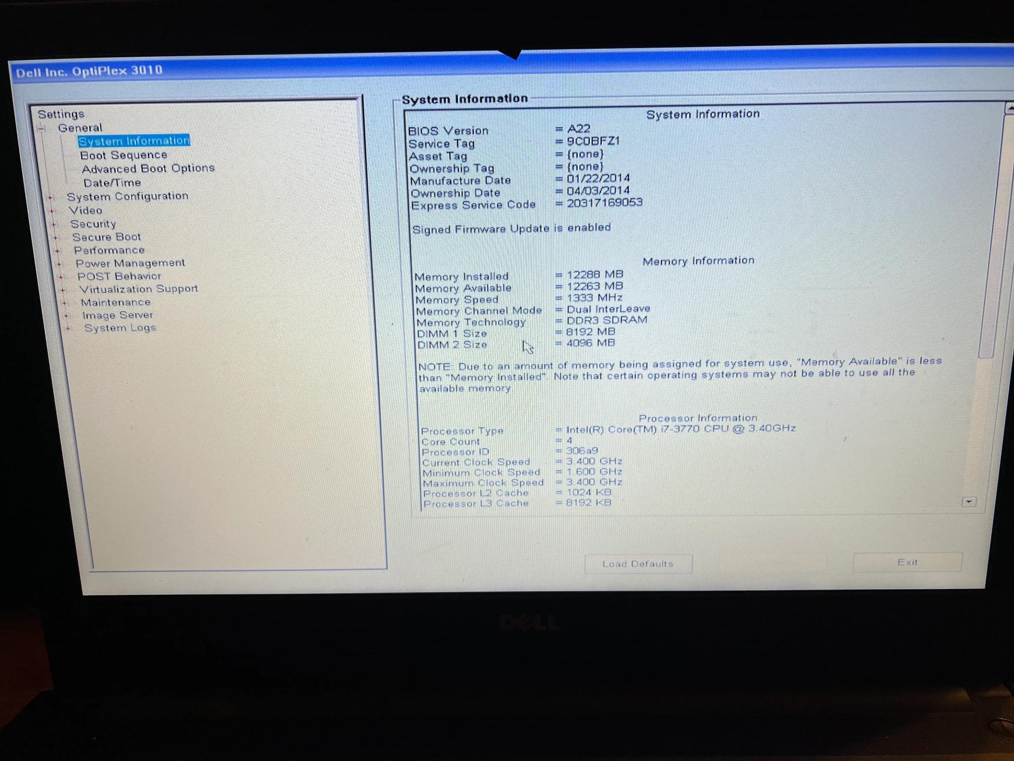 Dell Optiplex 3010 Budget Gaming PC Intel i7-3770 12GB RAM GTX 960