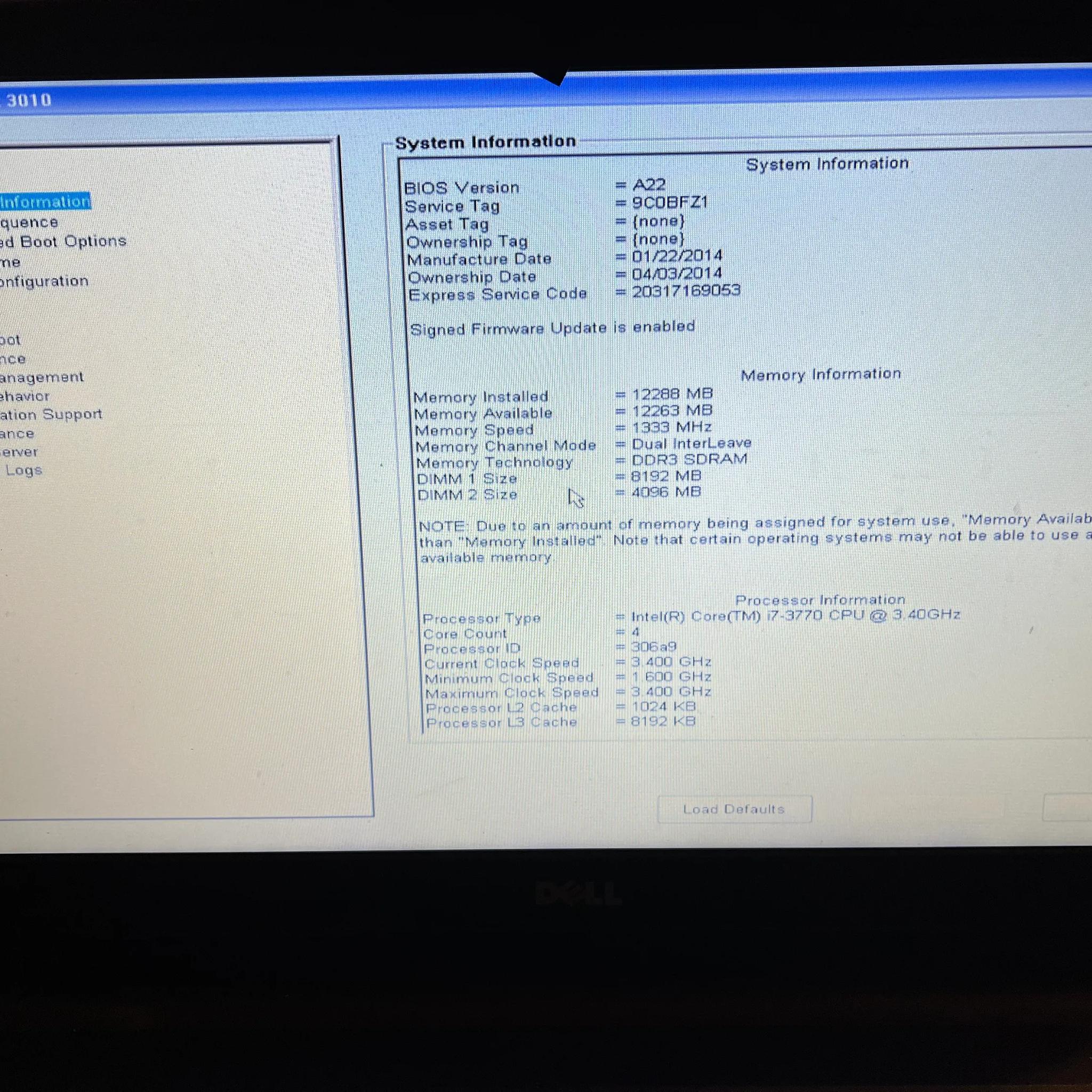 Dell Optiplex 3010 Budget Gaming PC Intel i7-3770 12GB RAM GTX 960