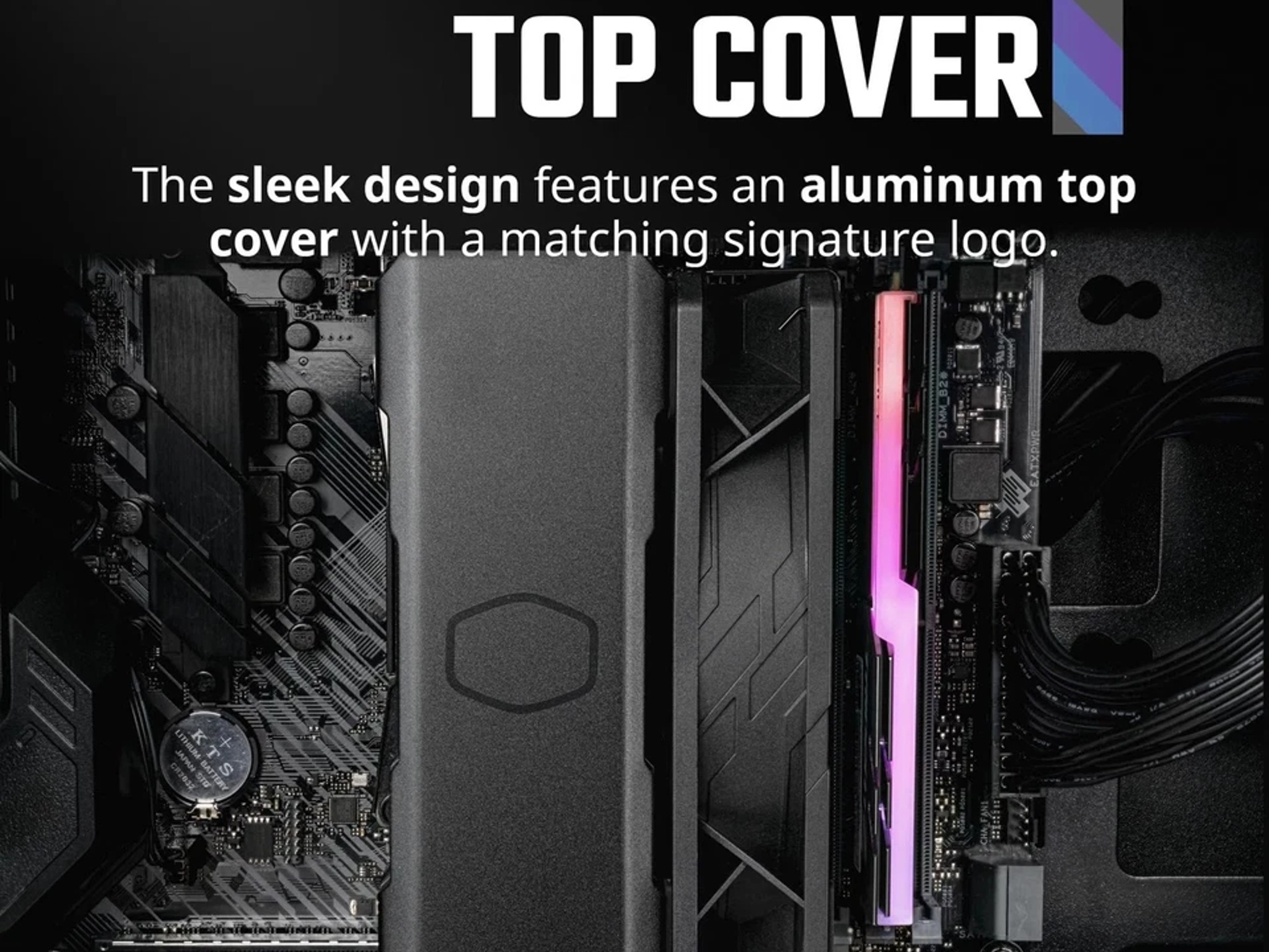 NEW - Cooler Master Hyper 212 Black CPU Air Cooler – 120mm High Performance PWM Fan