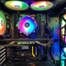🌈🧮Gaming PC🪅🍭 Intel Xeon E5 2640 V3 8 cores i7-Nvidia GTX 1070 8GB-24GB DDR4 RAM-512GB NVME