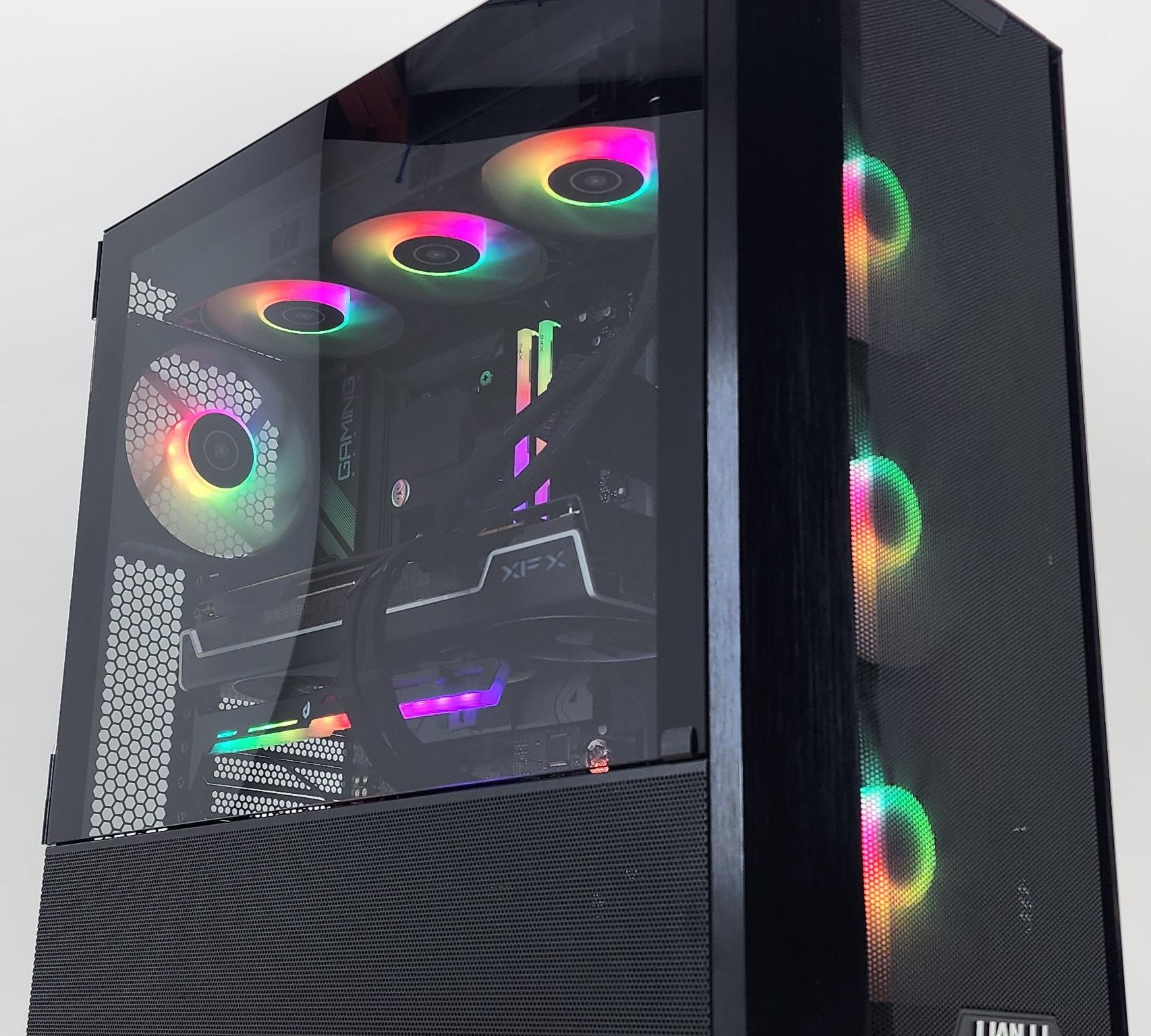 Gaming PC Ryzen 7 7800X3D 32GB RAM 2TB SSD RX 7900 XT 20GB Win11 PC