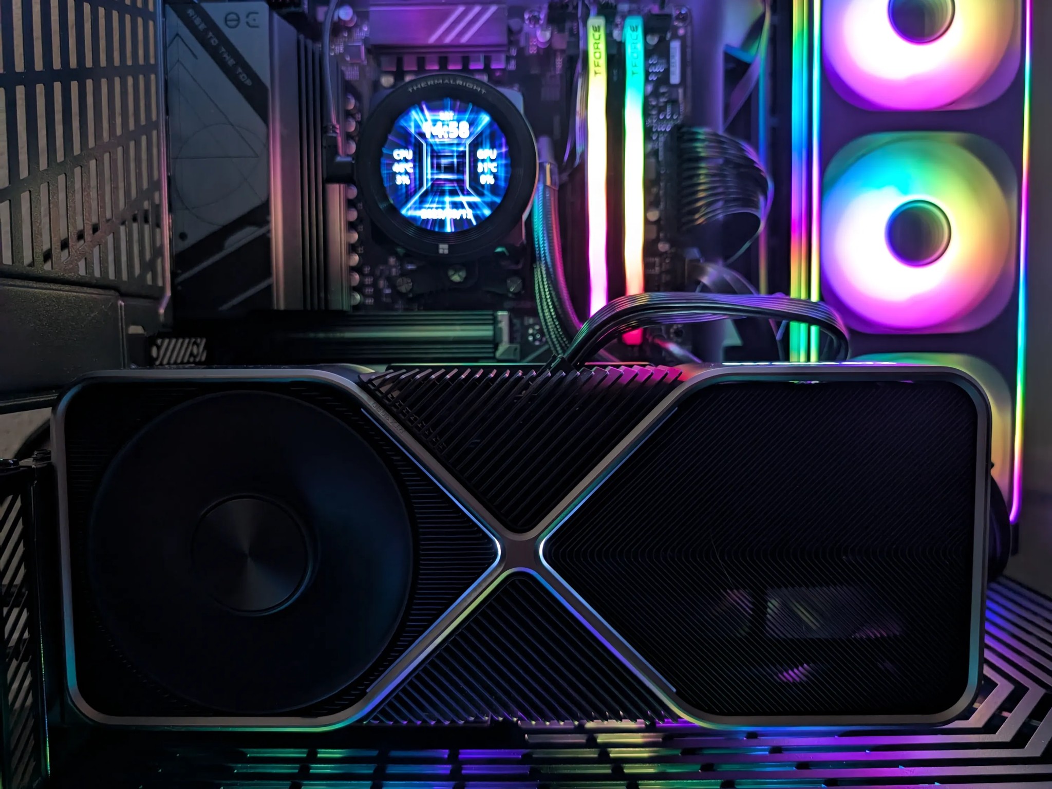 Hyte Y70 Touch with 9900X | RTX 3090 | 32GB DDR5 | 2TB NVME