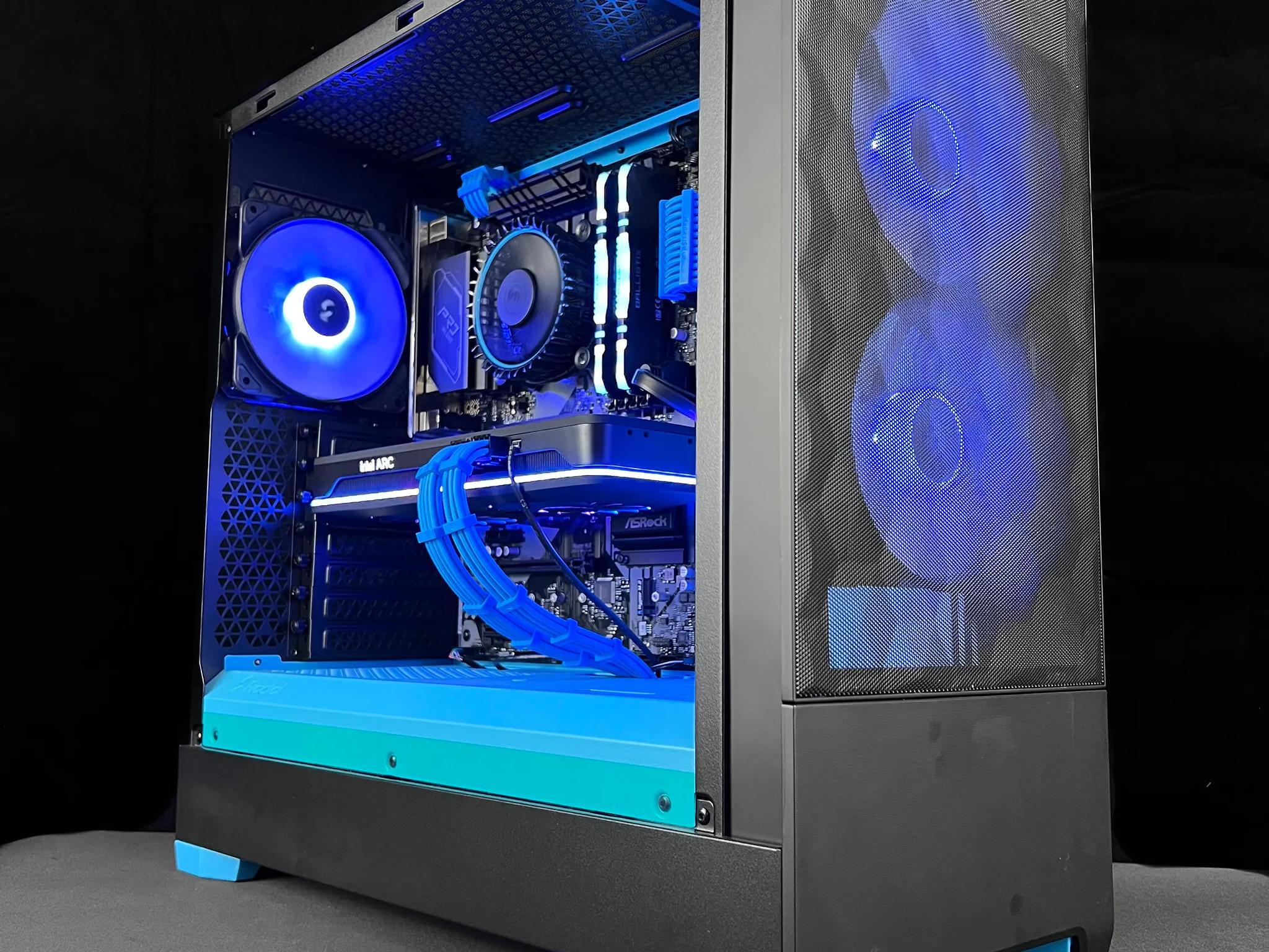 Intel Blue Mid-Range Gaming PC | i5-12400 | Arc LE A770