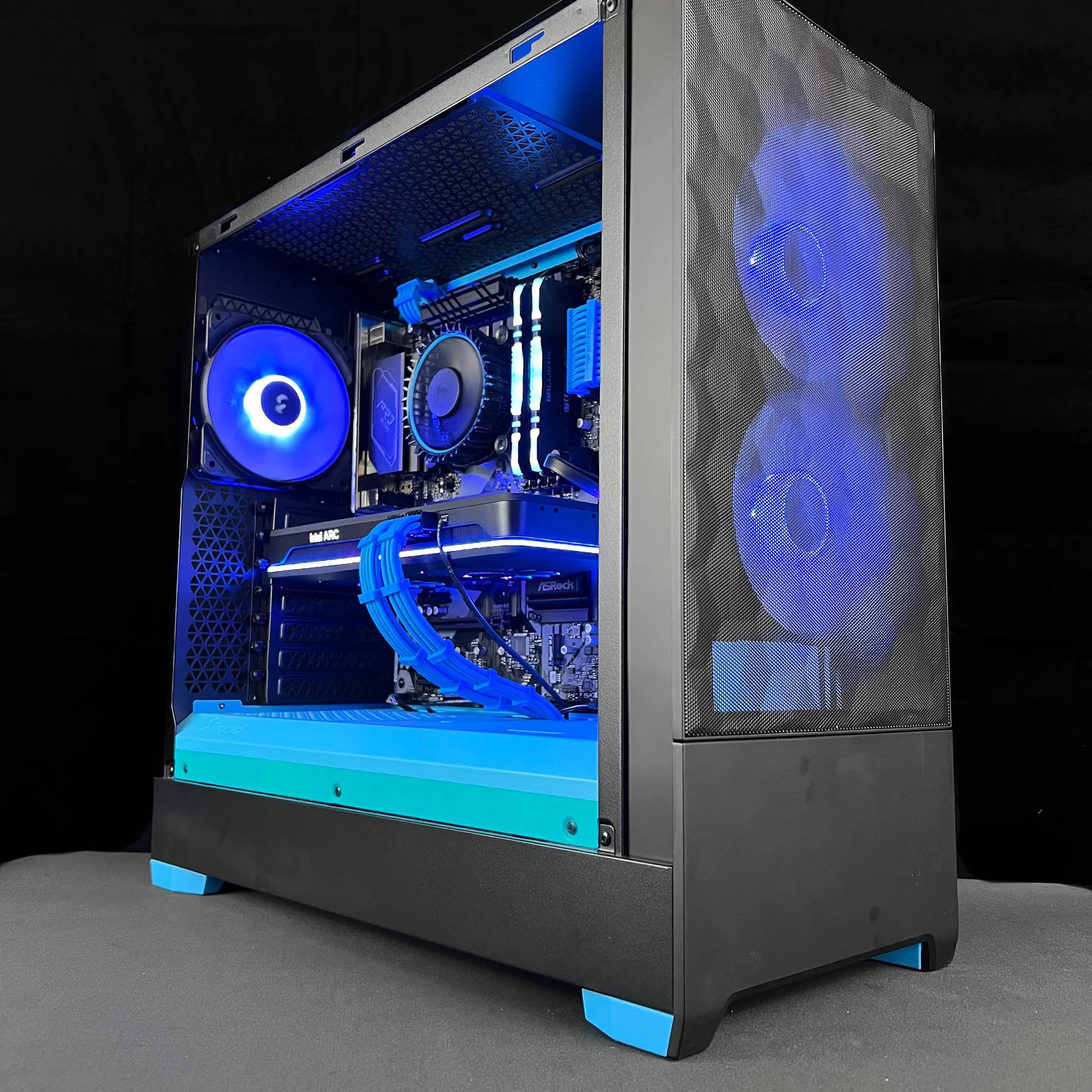 Intel Blue Mid-Range Gaming PC | i5-12400 | Arc LE A770