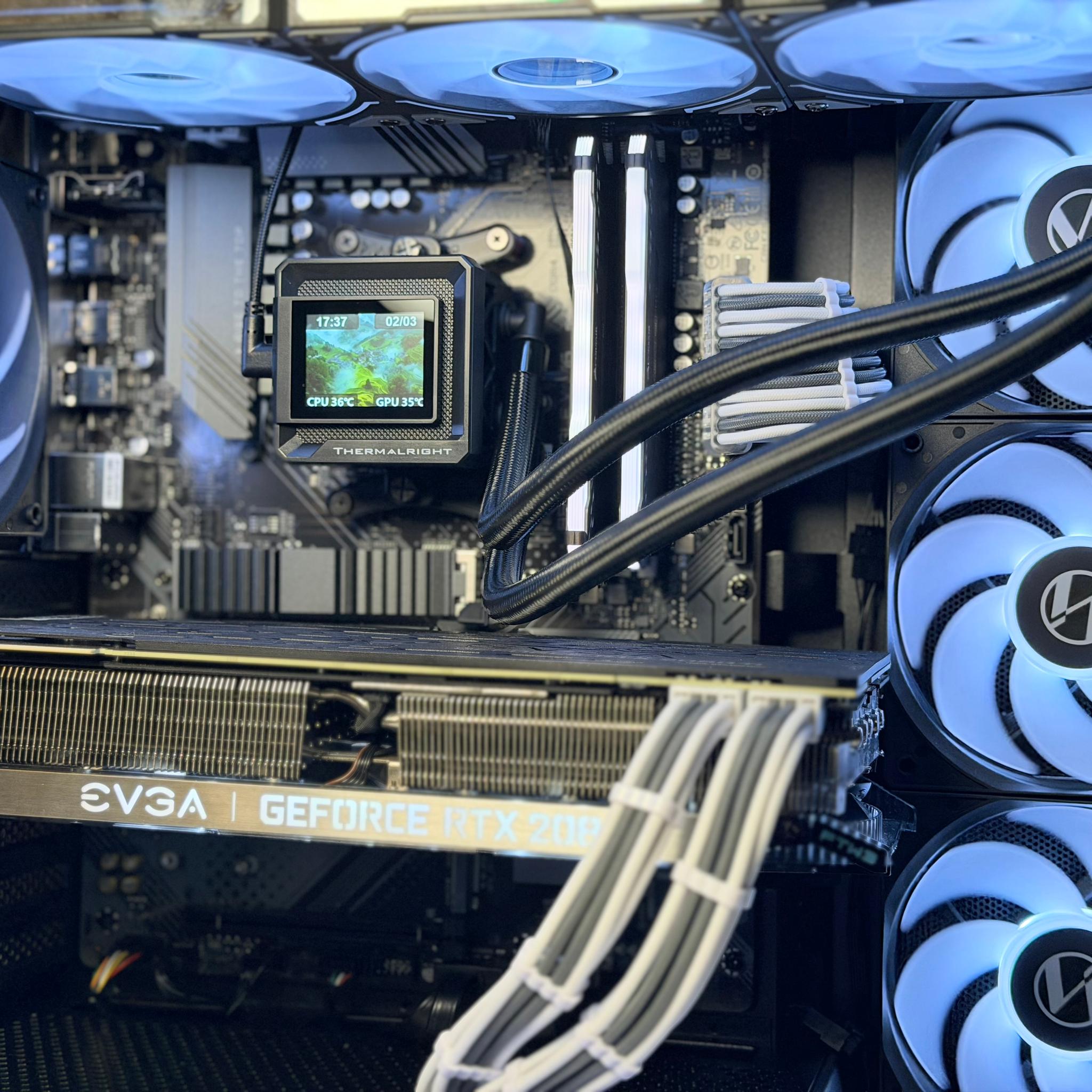 ⚡ High-Performance Gaming PC | RTX 2080 Ti FTW3 | 32GB RAM | 2TB NVMe | 360mm AIO