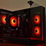 🖤BLACK & RED Gaming PC❤️| GTX 1660 SUPER || AMD Ryzen 5 5600 G || 16GB DDRR 4❤️RED & BLACK🖤